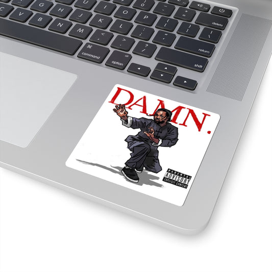 Kendrick Lamar "Kung Fu Kenny" DAMN Album - Stickers, Kiss-Cut