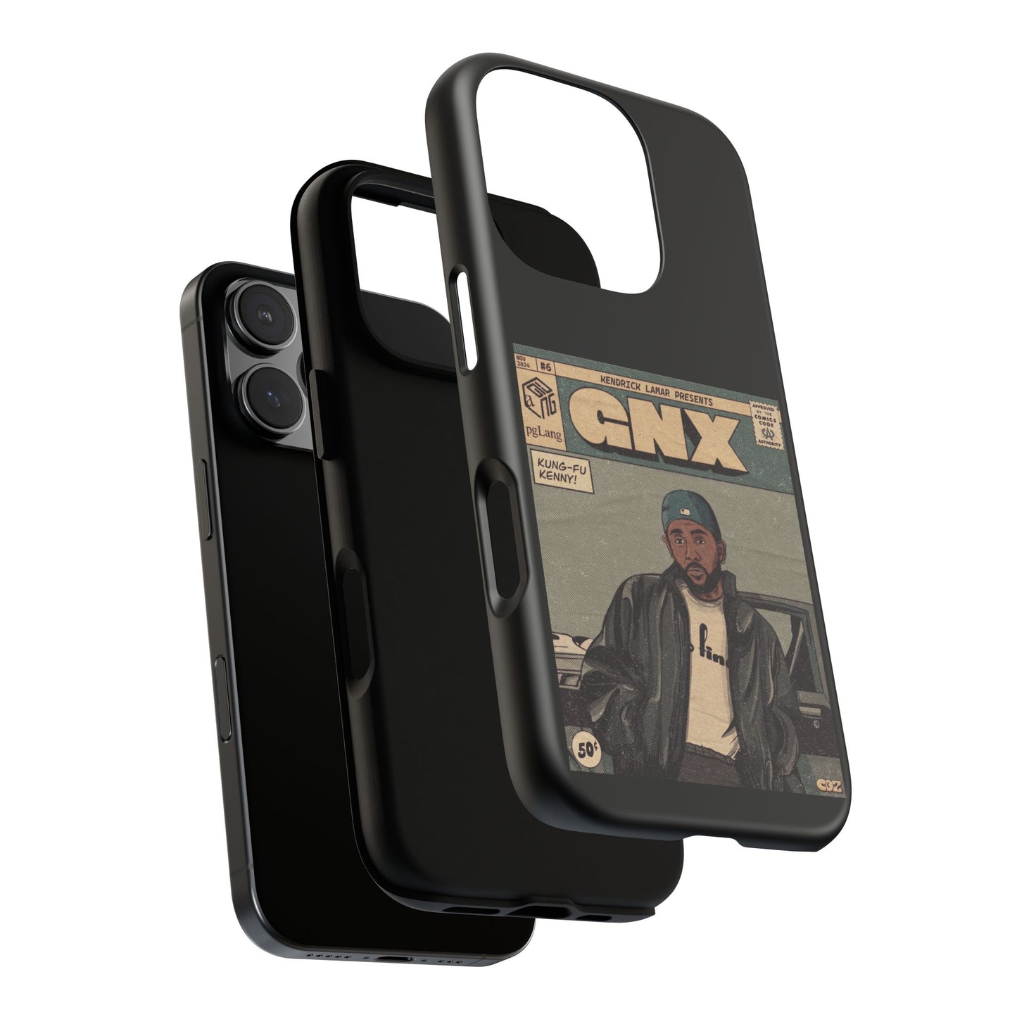 Kendrick Lamar "GNX" Comic Book Phone Case – Tough Shockproof Cover for iPhone, Samsung, & More
