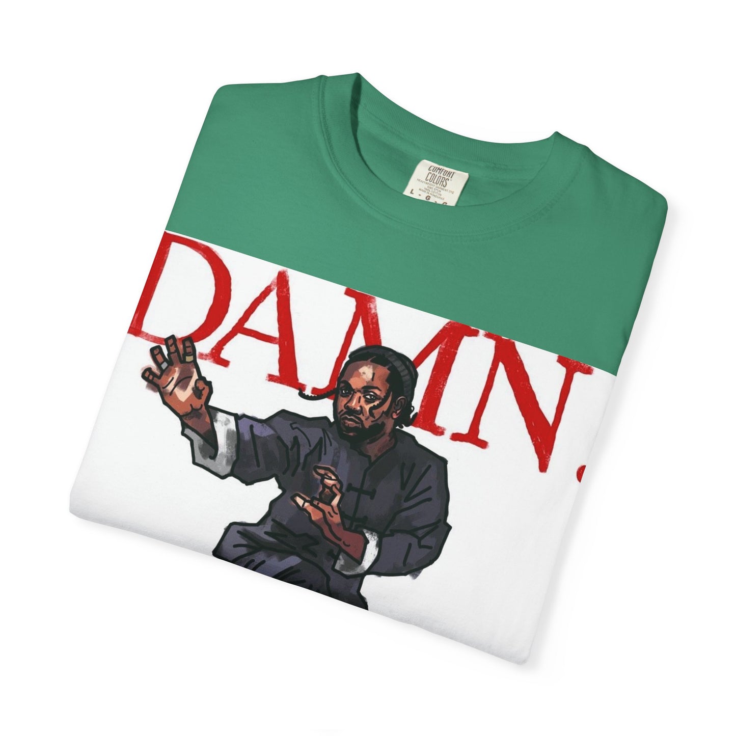 Kendrick Lamar "Kung Fu Kenny" "Damn" Album - T-shirt