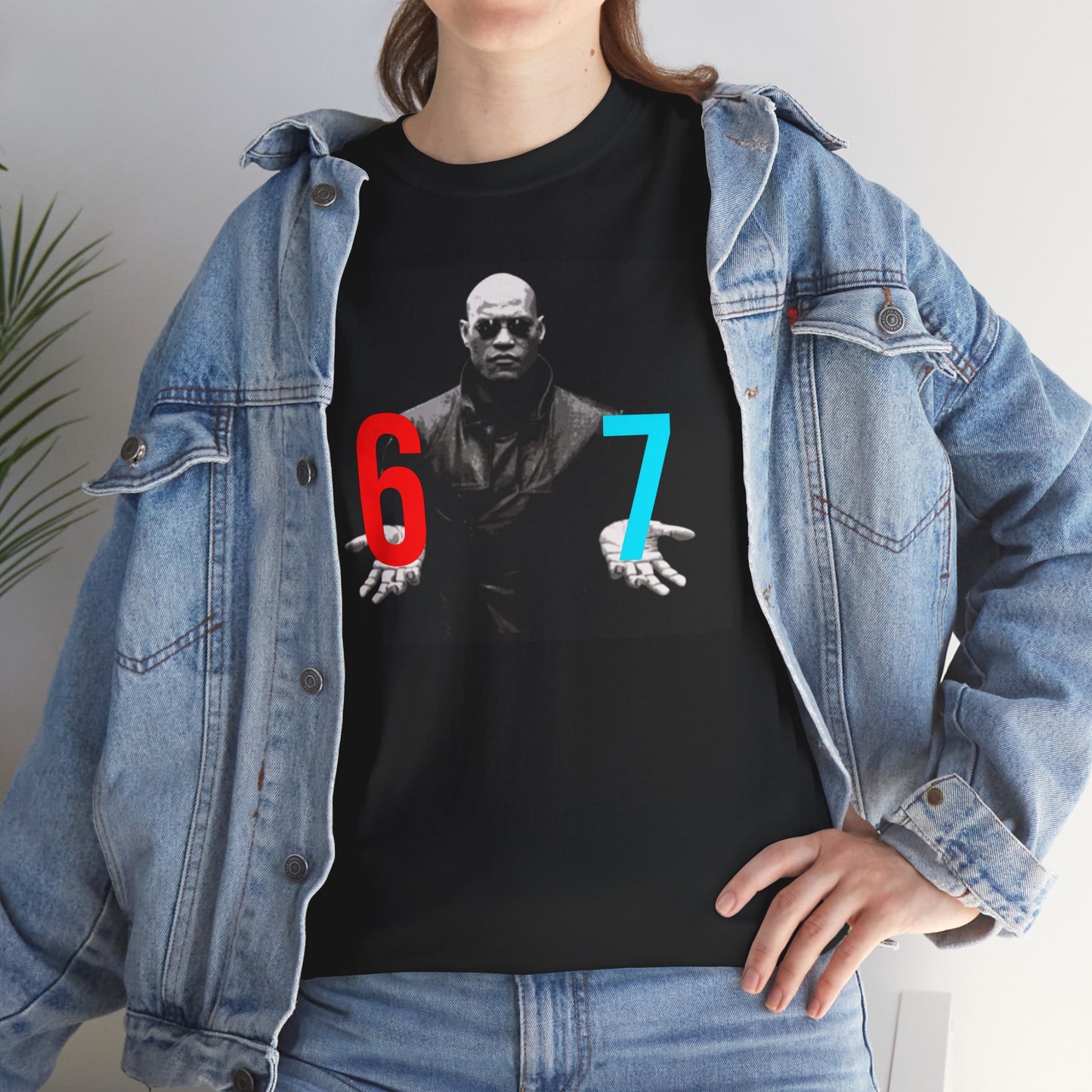 67 Morpheus Meme Graphic Tee – Matrix Inspired Vintage Style T-Shirt