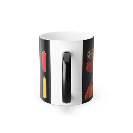 Kendrick Lamar Mustard Drake Meme Mug - Color Morphing 11oz