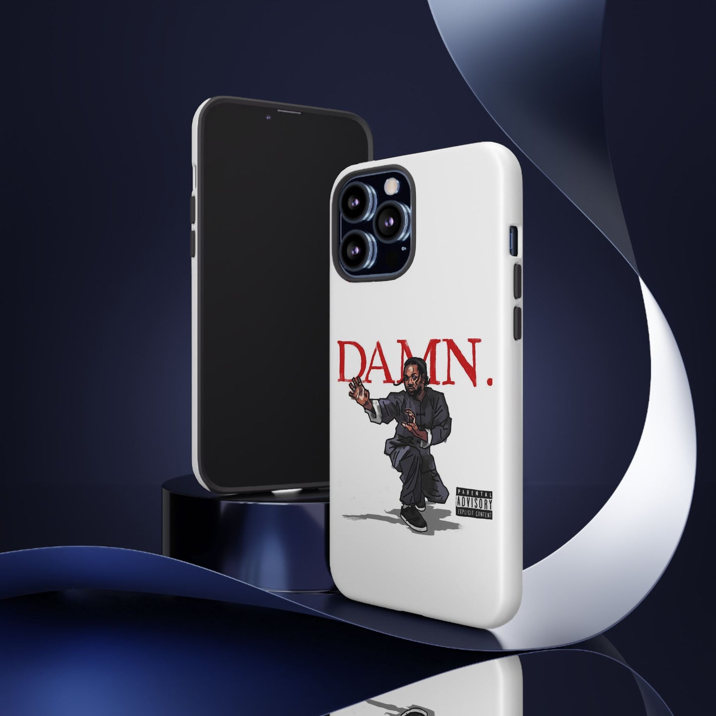 Kendrick Lamar “Kung Fu Kenny” DAMN Album Tough Phone Case – Shockproof Dual Layer Cover