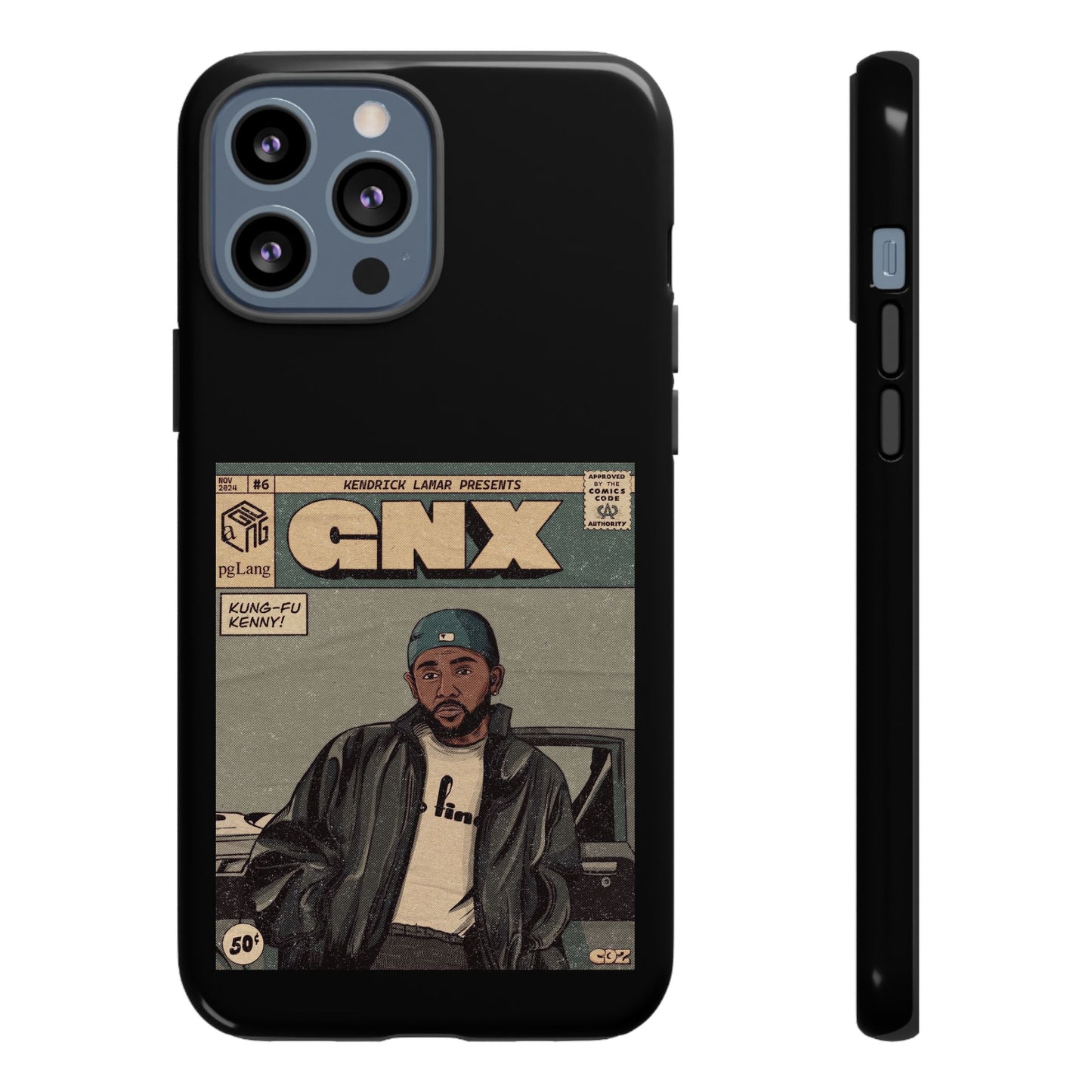 Kendrick Lamar "GNX" Comic Book Phone Case – Tough Shockproof Cover for iPhone, Samsung, & More