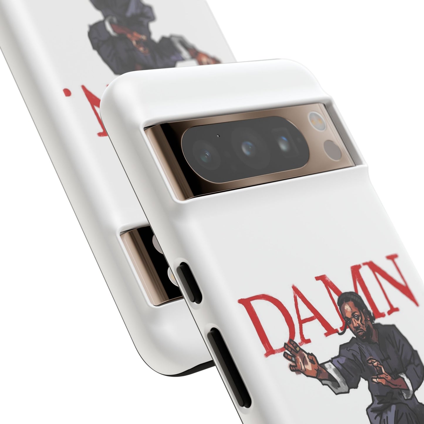 Kendrick Lamar “Kung Fu Kenny” DAMN Album Tough Phone Case – Shockproof Dual Layer Cover