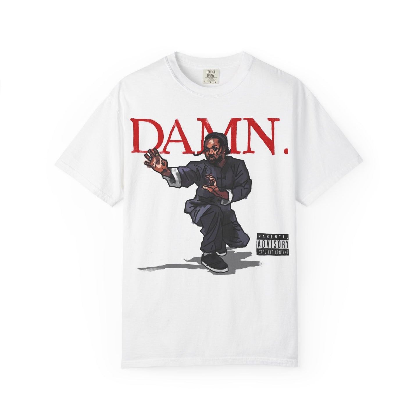 Kendrick Lamar "Kung Fu Kenny" "Damn" Album - T-shirt