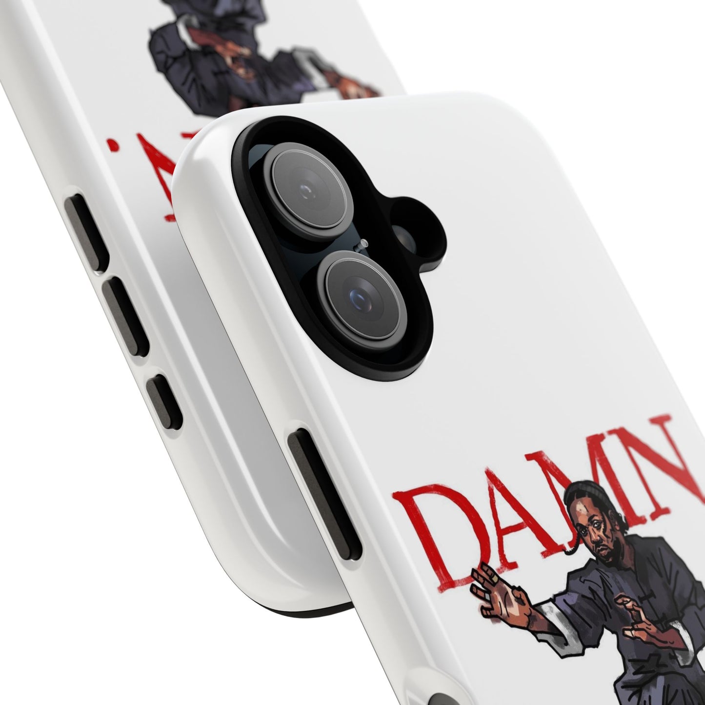 Kendrick Lamar “Kung Fu Kenny” DAMN Album Tough Phone Case – Shockproof Dual Layer Cover