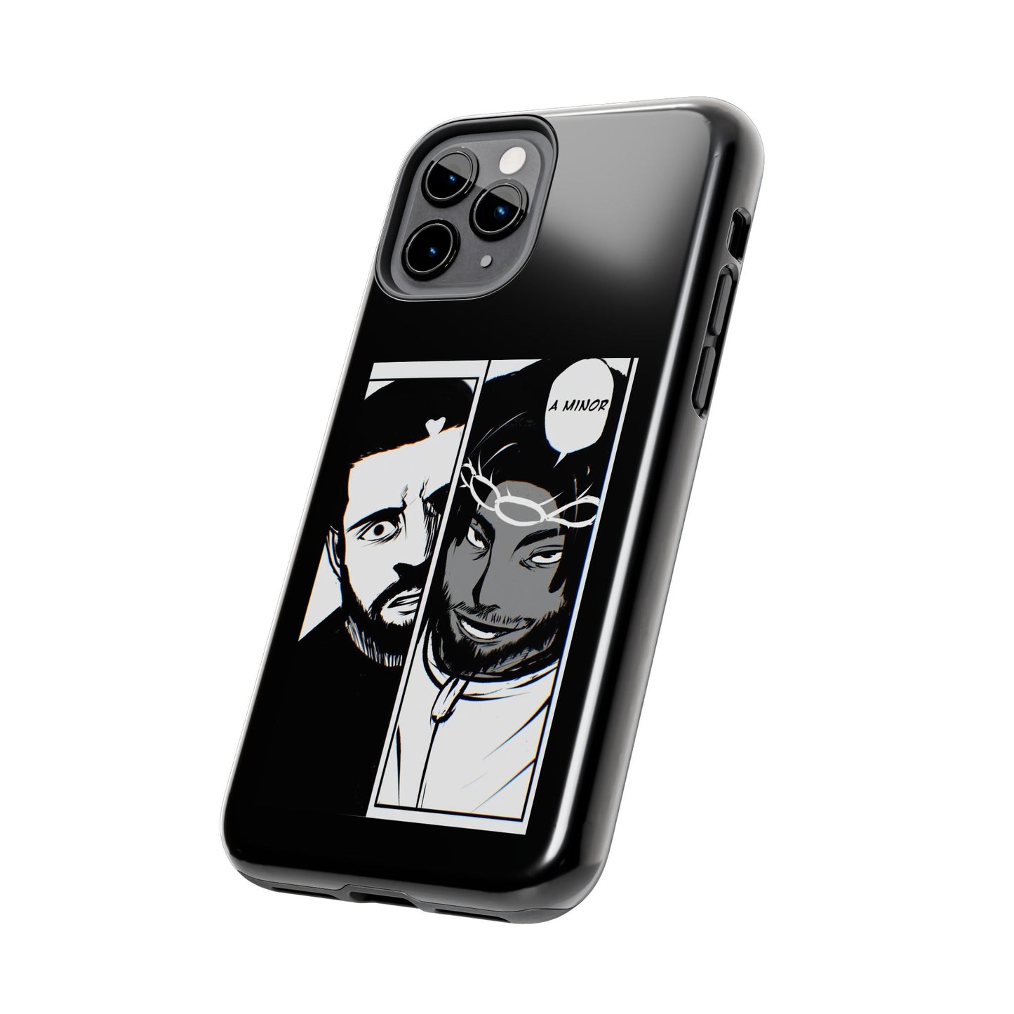 Kendrick Lamar Drake Anime Battle - Phone Case