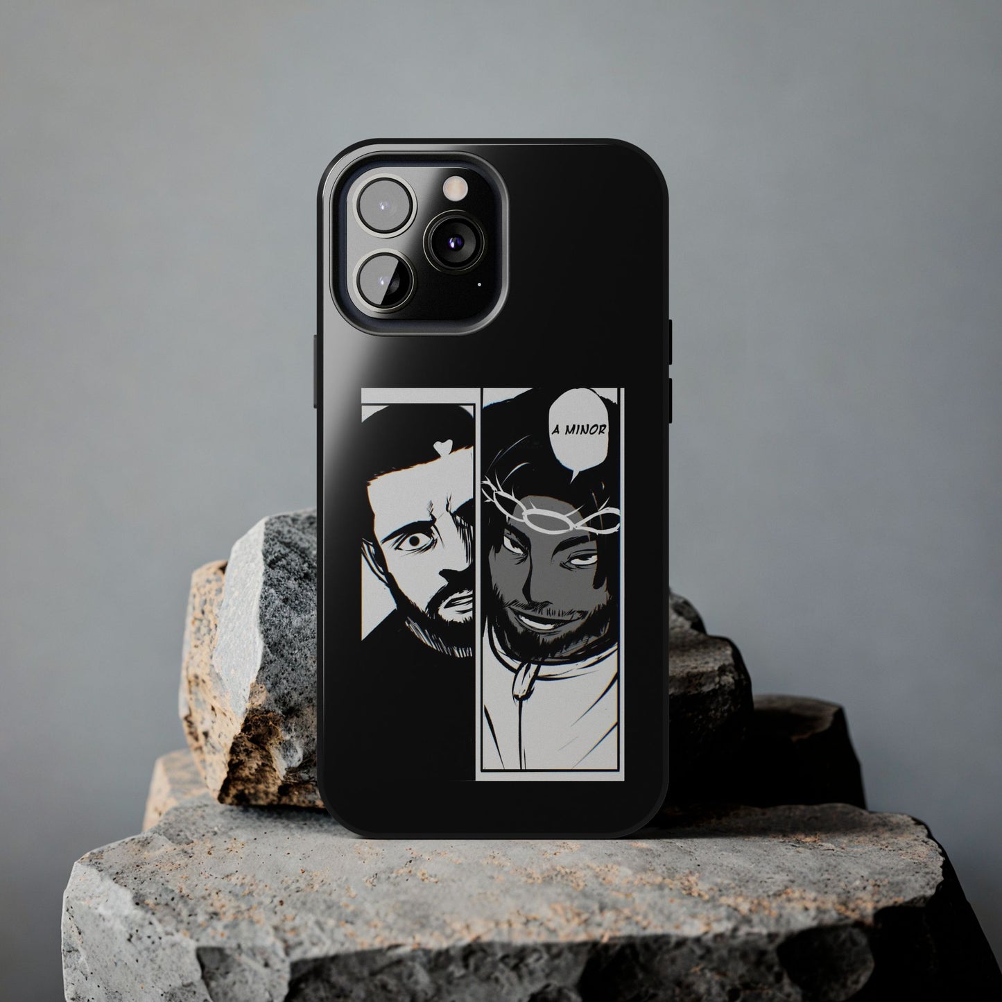 Kendrick Lamar Drake Anime Battle - Phone Case