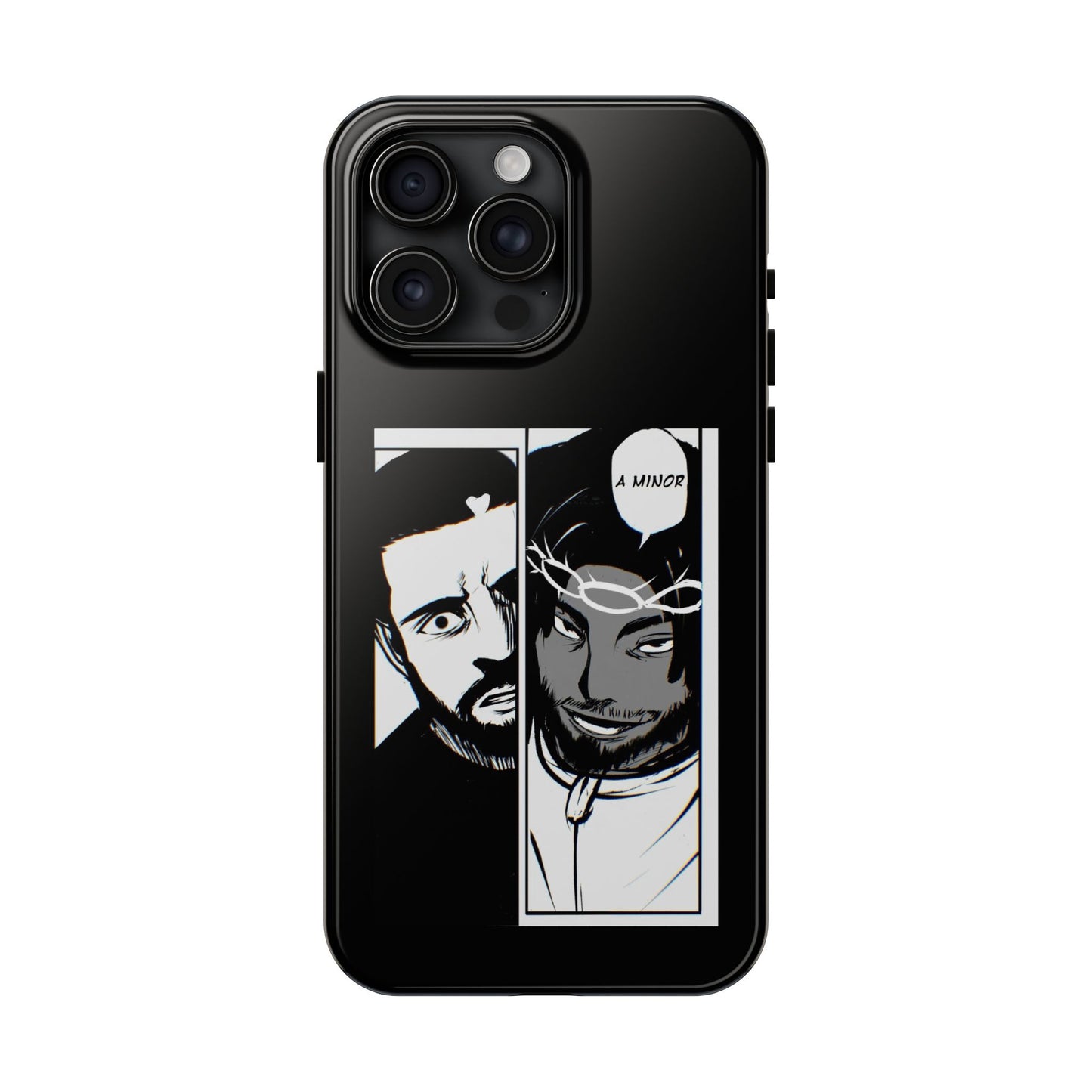 Kendrick Lamar Drake Anime Battle - Phone Case