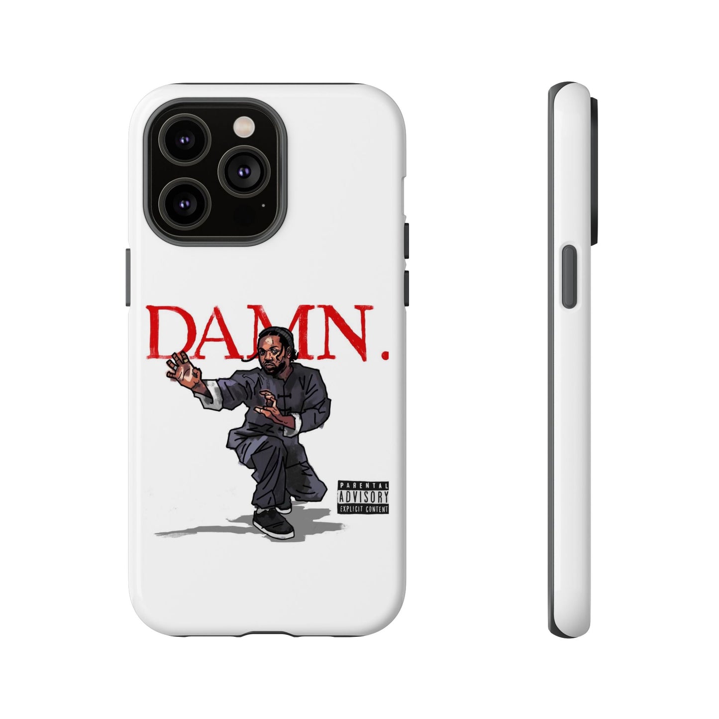 Kendrick Lamar “Kung Fu Kenny” DAMN Album Tough Phone Case – Shockproof Dual Layer Cover