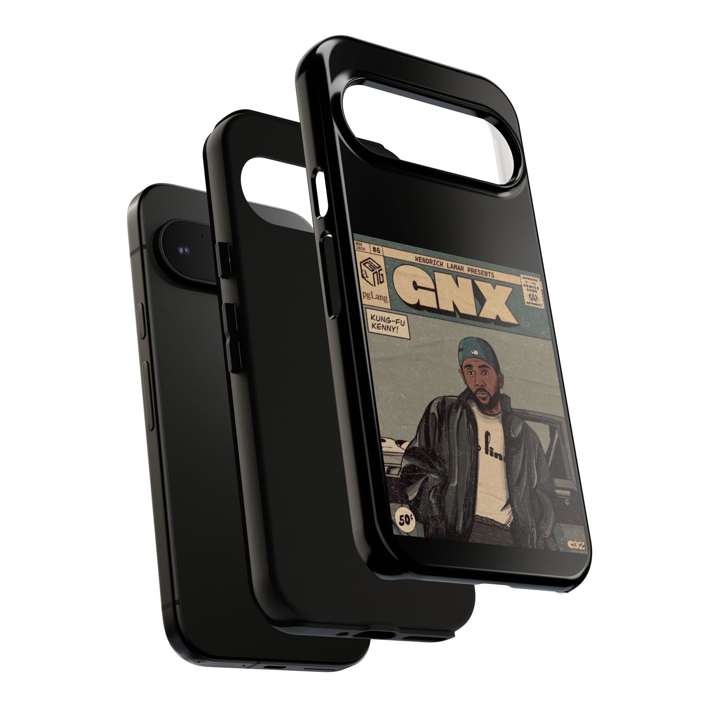 Kendrick Lamar "GNX" Comic Book Phone Case – Tough Shockproof Cover for iPhone, Samsung, & More