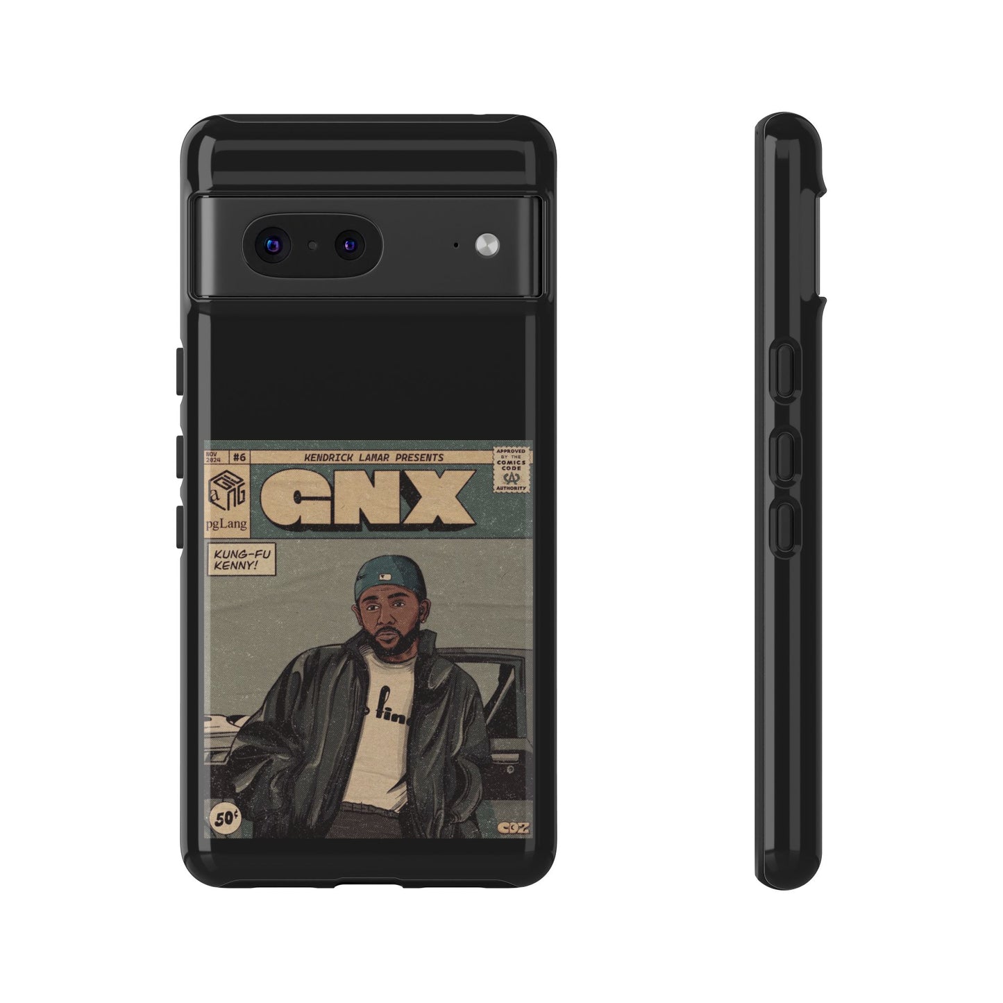 Kendrick Lamar "GNX" Comic Book Phone Case – Tough Shockproof Cover for iPhone, Samsung, & More
