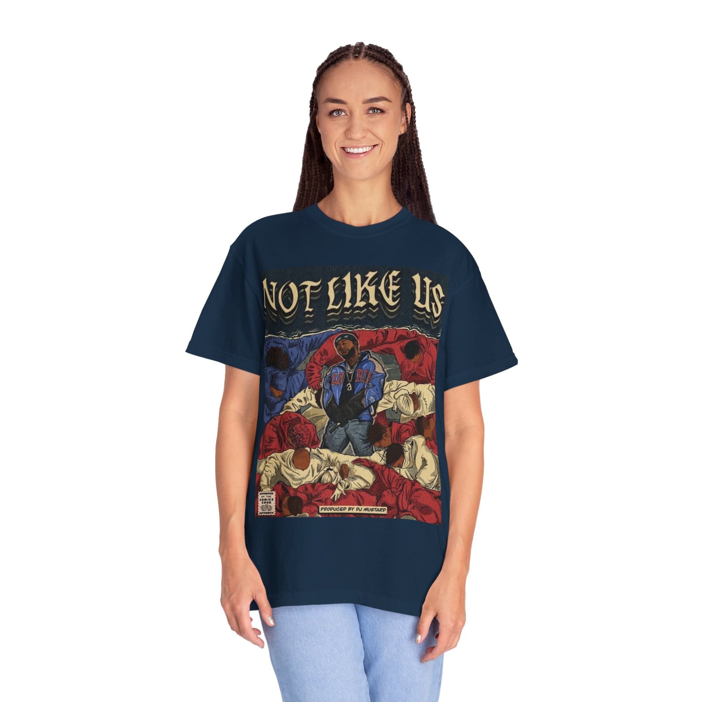 Kendrick Lamar "Not Like Us" Comic Cover - T-shirt