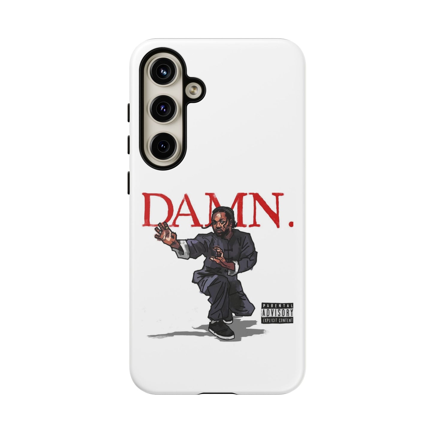Kendrick Lamar “Kung Fu Kenny” DAMN Album Tough Phone Case – Shockproof Dual Layer Cover
