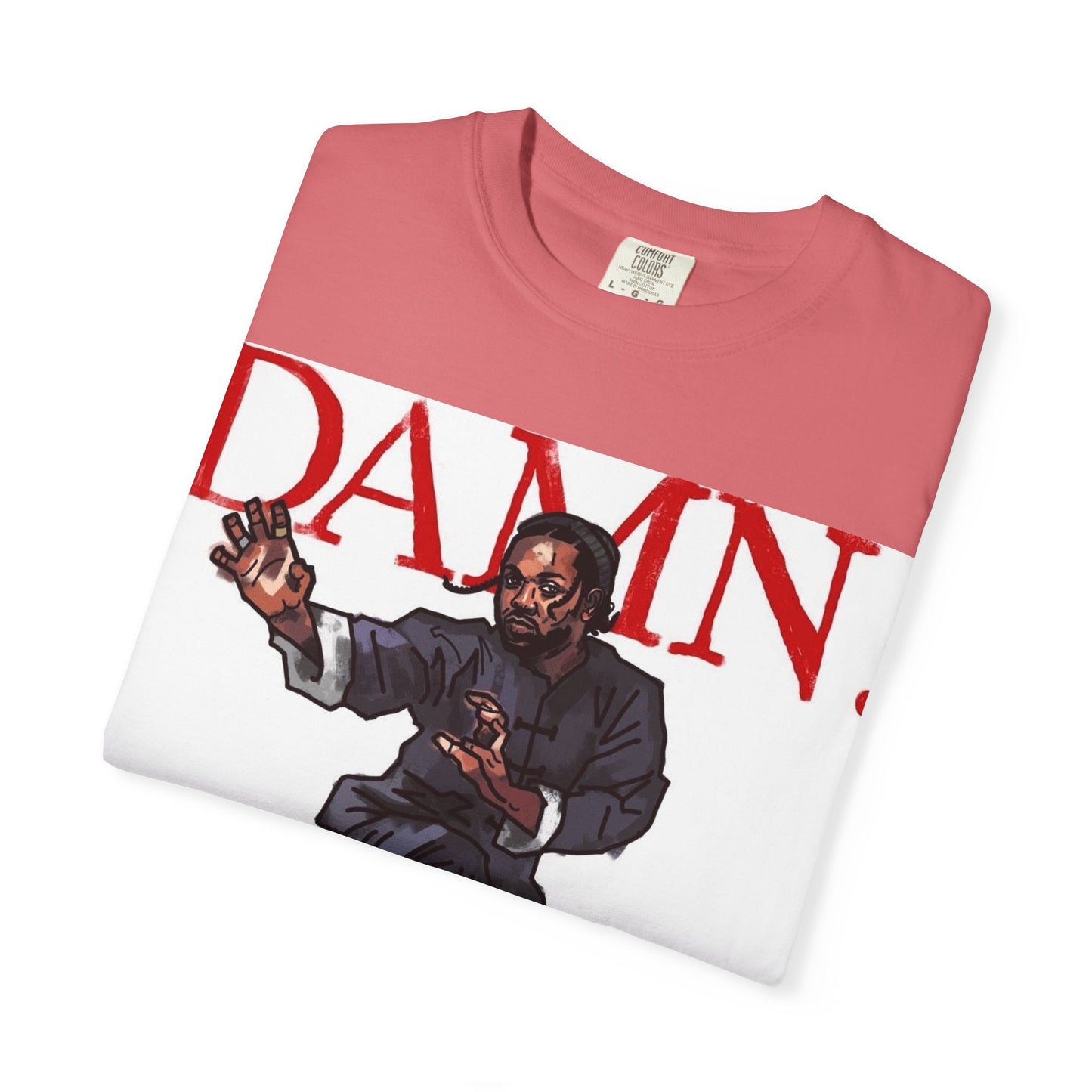 Kendrick Lamar "Kung Fu Kenny" "Damn" Album - T-shirt