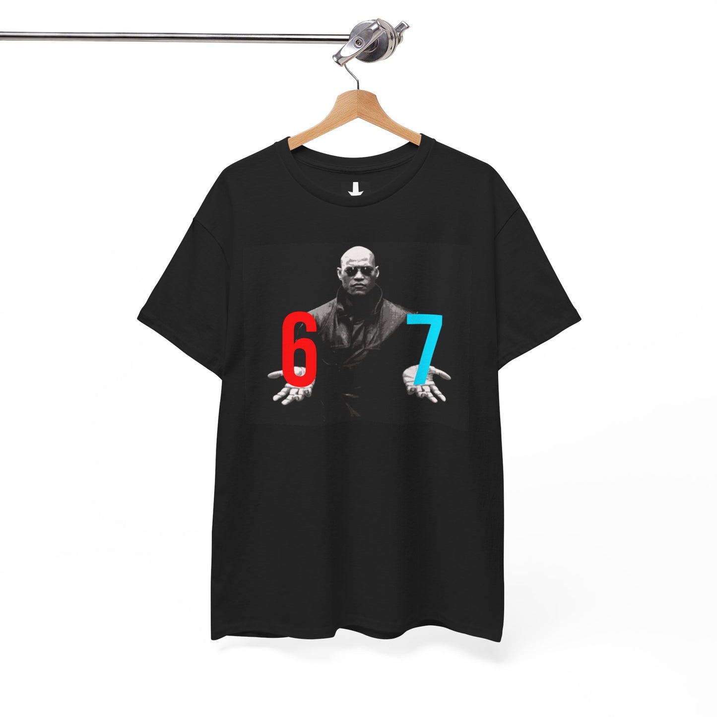 67 Morpheus Meme Graphic Tee – Matrix Inspired Vintage Style T-Shirt