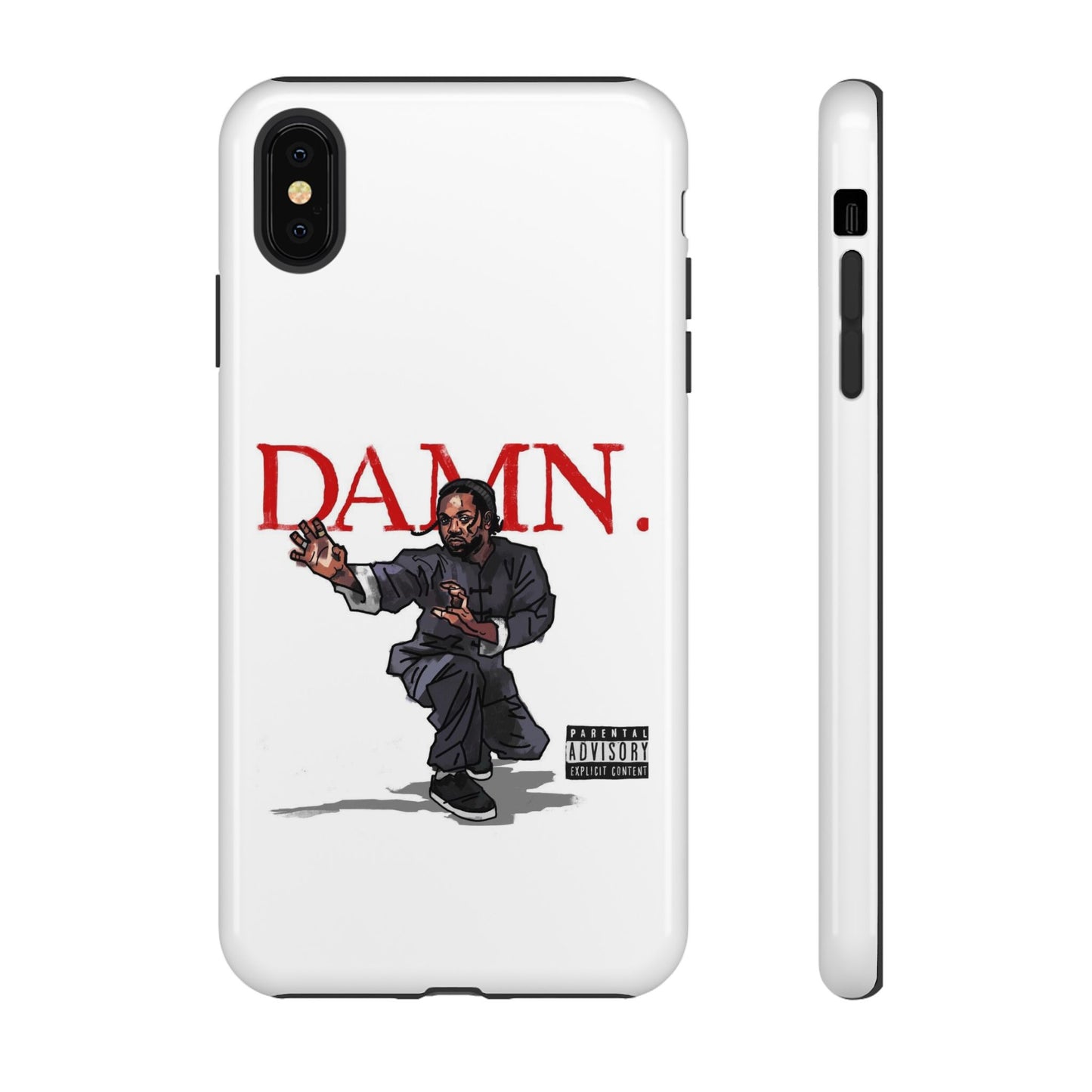 Kendrick Lamar “Kung Fu Kenny” DAMN Album Tough Phone Case – Shockproof Dual Layer Cover