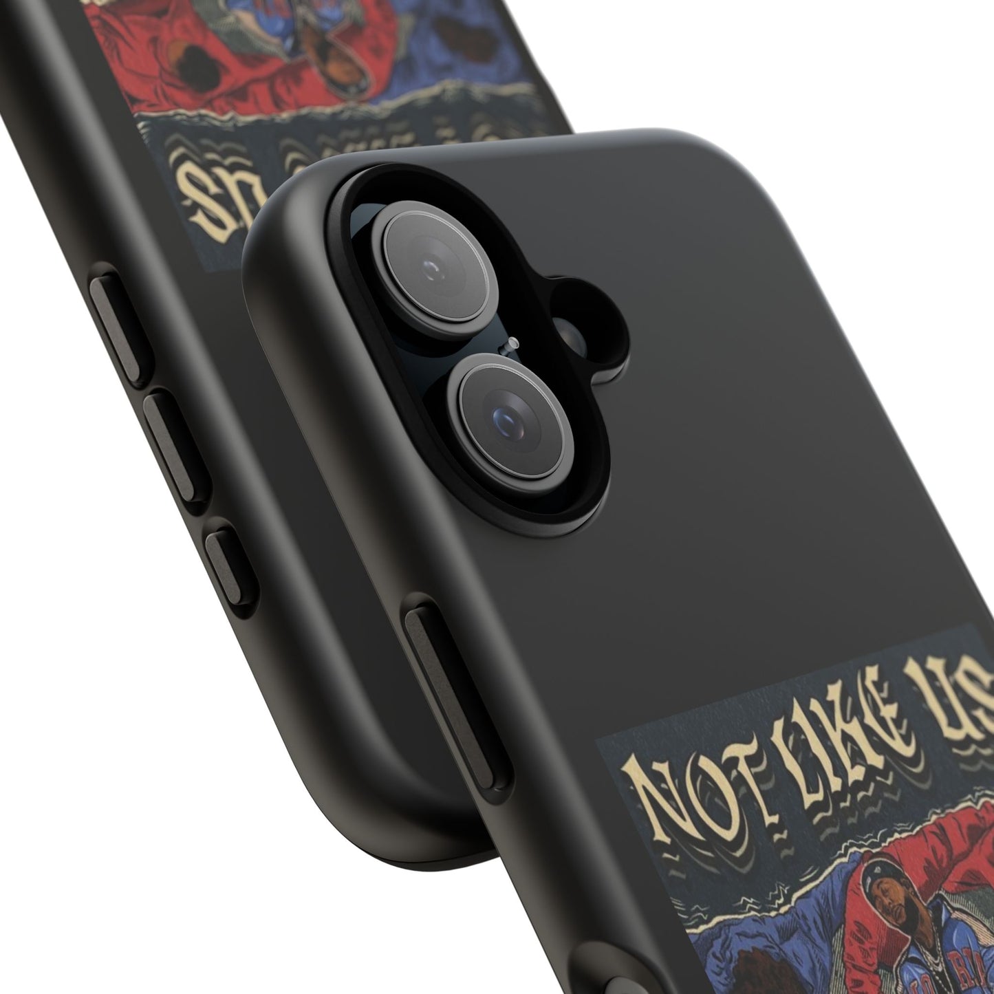 Kendrick Lamar "Not Like Us" Comic Book Cover Tough Phone Case – Hip Hop Art, Shockproof Dual-Layer Protection