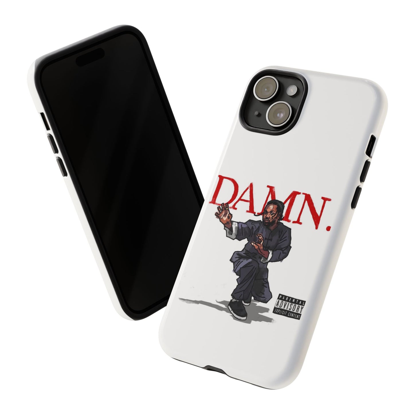 Kendrick Lamar “Kung Fu Kenny” DAMN Album Tough Phone Case – Shockproof Dual Layer Cover