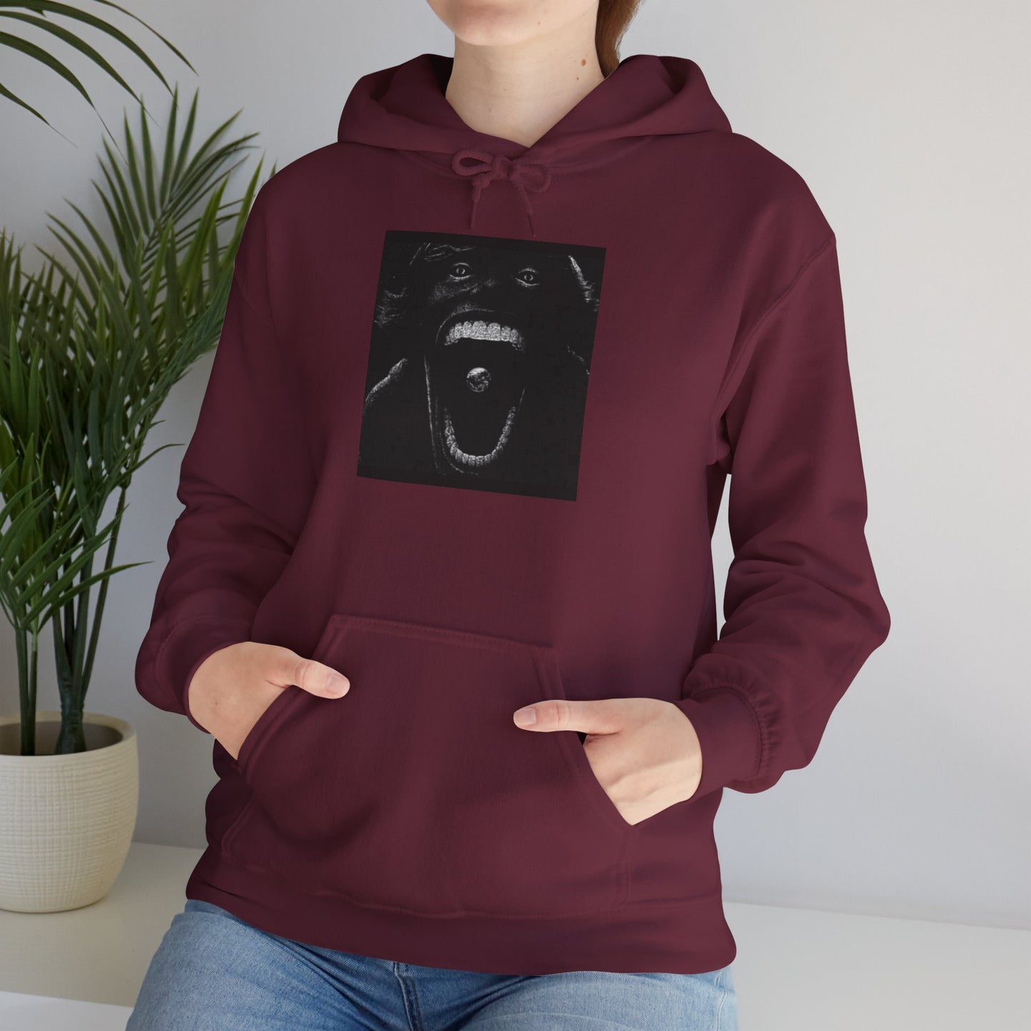 67 Meme Monster Hoodie — Scary Pullover for Meme Fans & Horror Lovers - Creepy