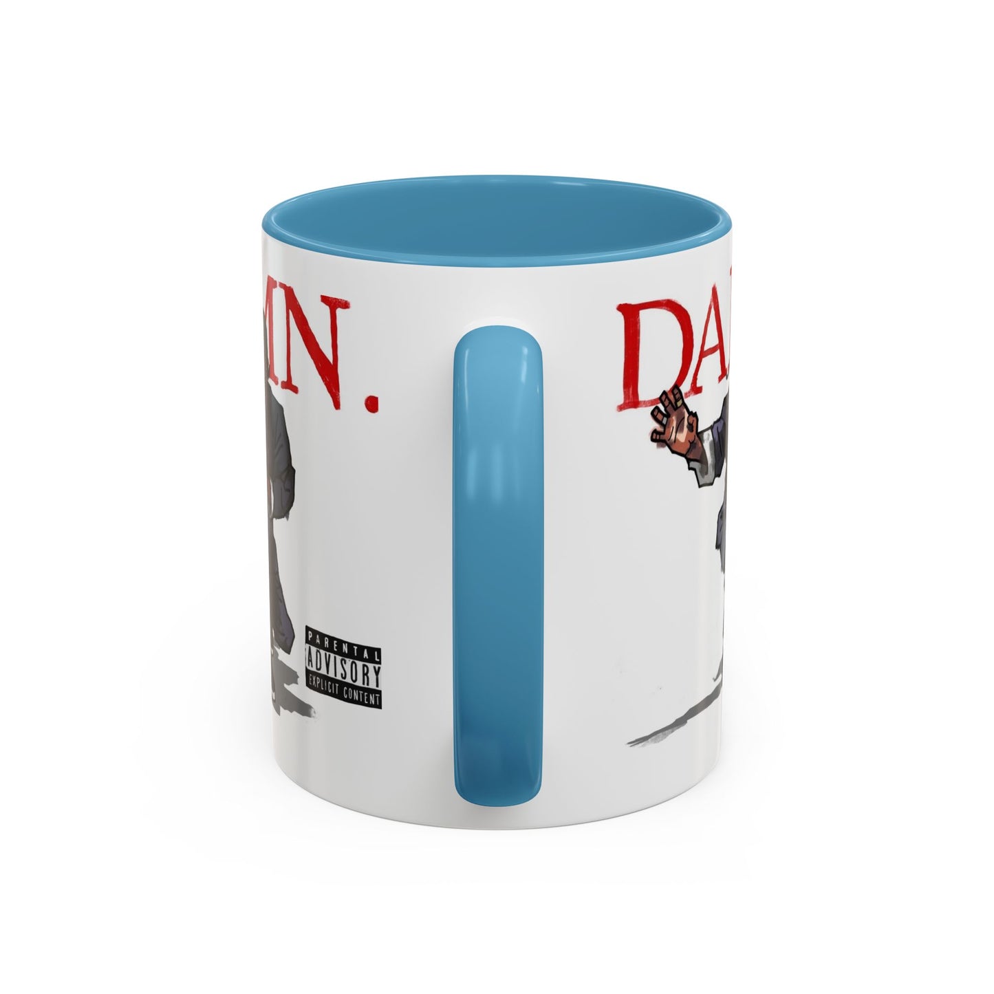 Kendrick Lamar “Kung Fu Kenny” DAMN Mug – Hip-Hop Coffee Cup, Artistic Fan Gift