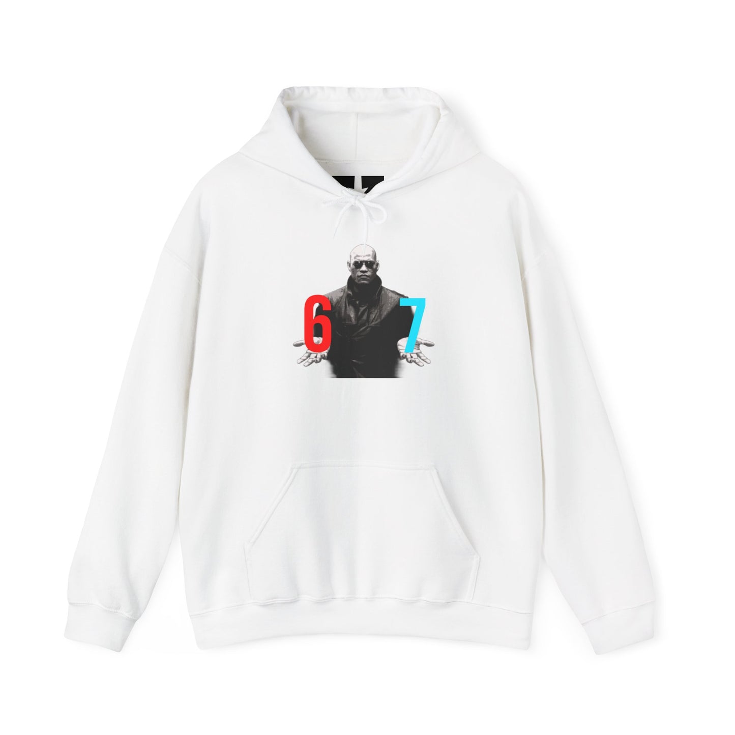 67 Morpheus Meme Graphic Hoodie – Matrix Inspired Pullover