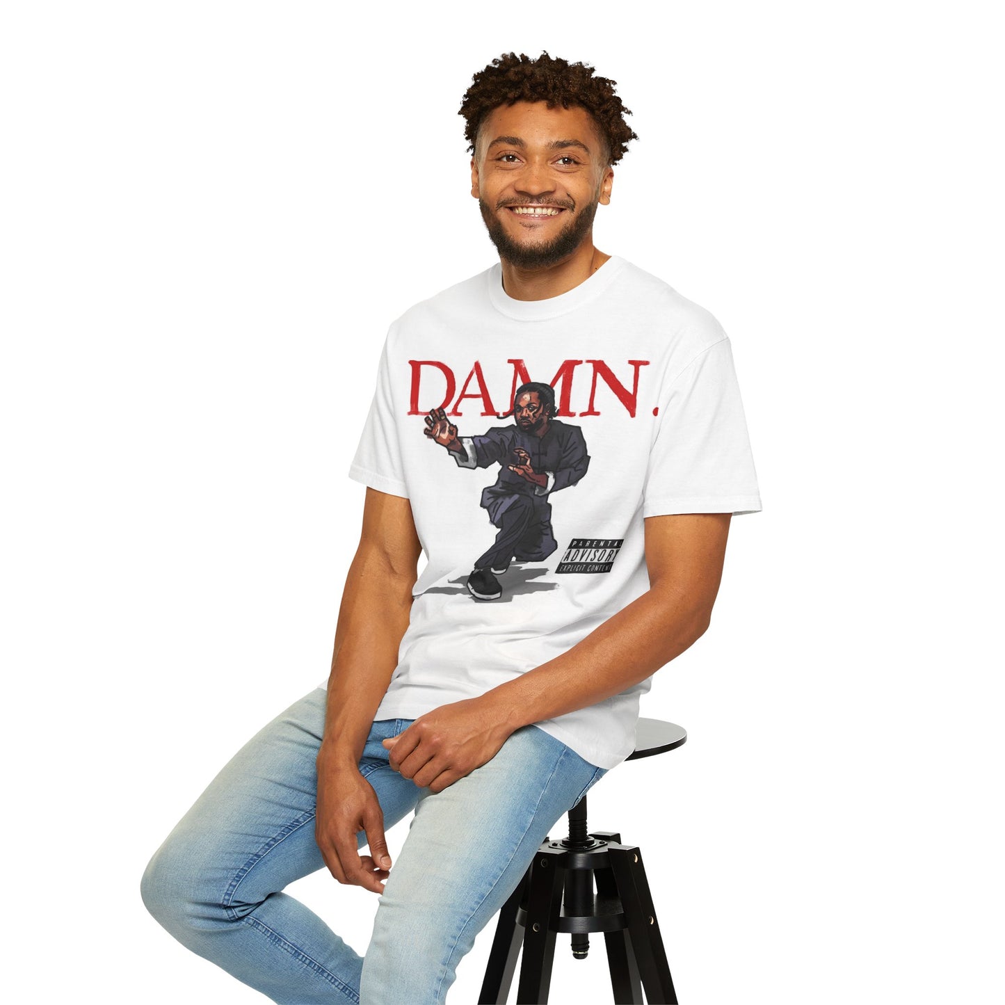 Kendrick Lamar "Kung Fu Kenny" "Damn" Album - T-shirt