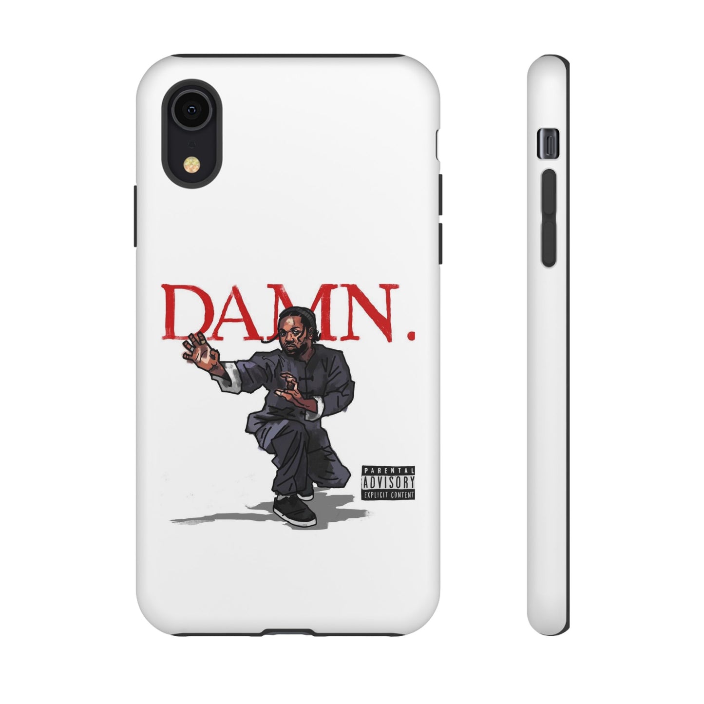 Kendrick Lamar “Kung Fu Kenny” DAMN Album Tough Phone Case – Shockproof Dual Layer Cover