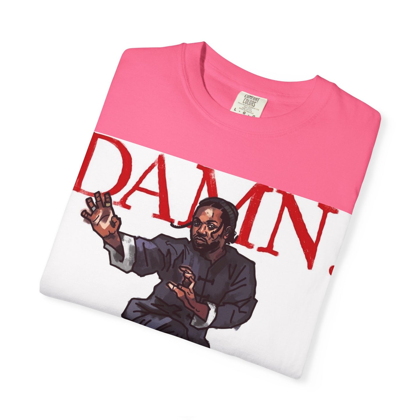 Kendrick Lamar "Kung Fu Kenny" "Damn" Album - T-shirt