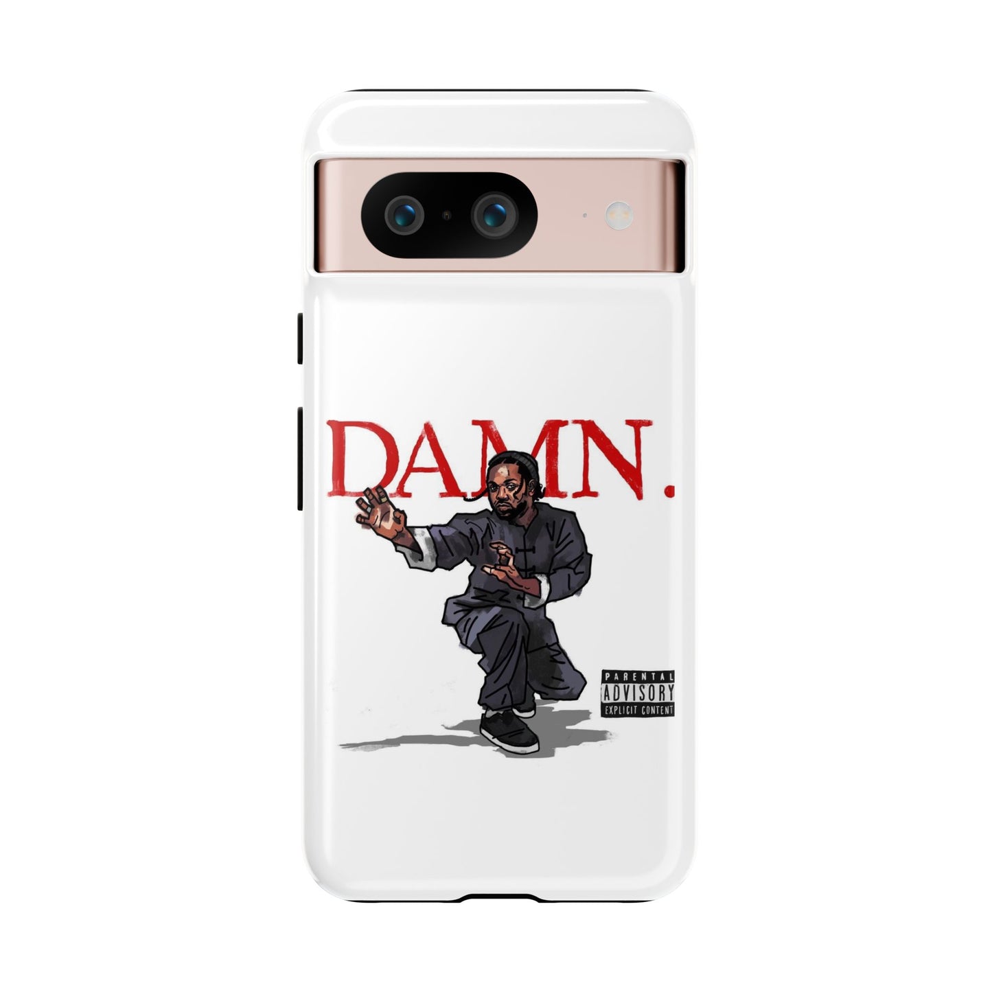 Kendrick Lamar “Kung Fu Kenny” DAMN Album Tough Phone Case – Shockproof Dual Layer Cover