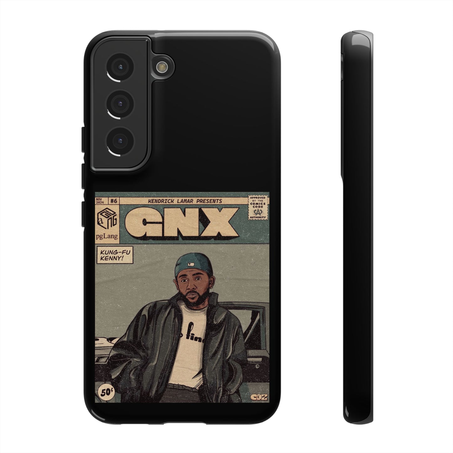 Kendrick Lamar "GNX" Comic Book Phone Case – Tough Shockproof Cover for iPhone, Samsung, & More