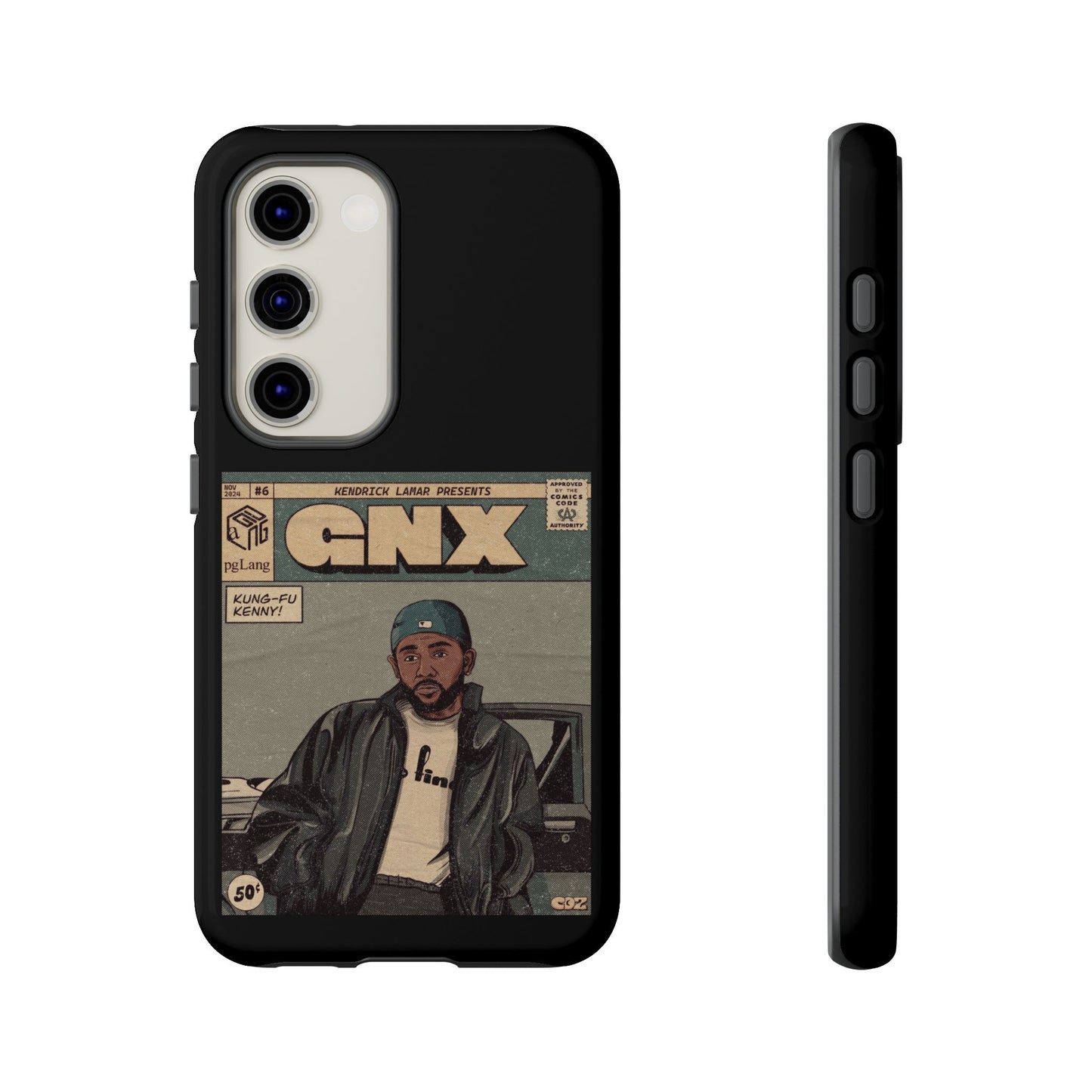 Kendrick Lamar "GNX" Comic Book Phone Case – Tough Shockproof Cover for iPhone, Samsung, & More