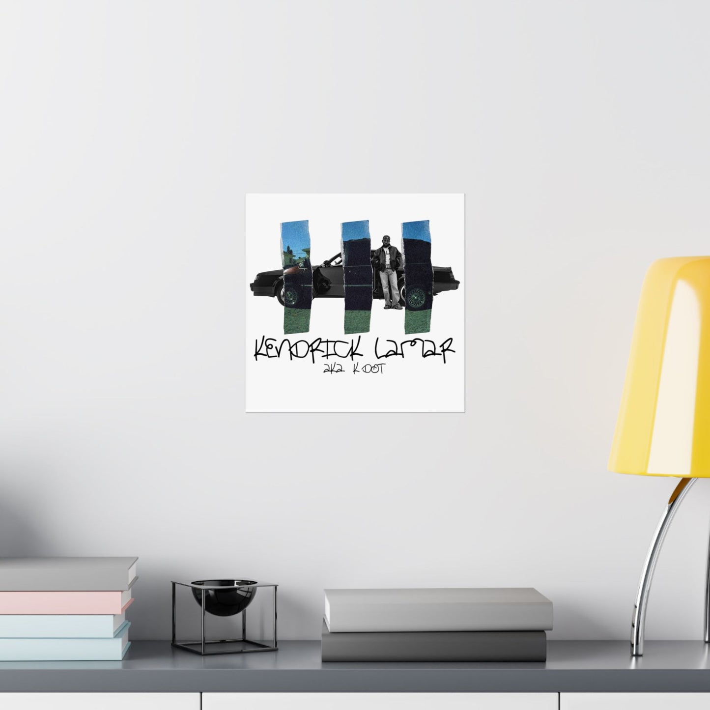 Kendrick Lamar GNX + Good Kid, m.A.A.d City Mashup Poster, Matte – Rap Wall Art, Hip-Hop Home Decor, Urban Music Print, Gift for Fan