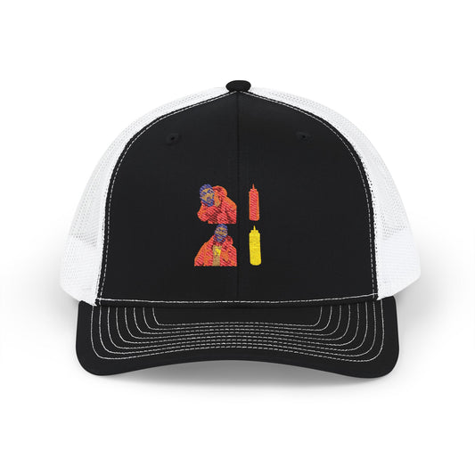 Kendrick Lamar Mustard Meme - Snapback Cap - Embroidered Trucker Hat