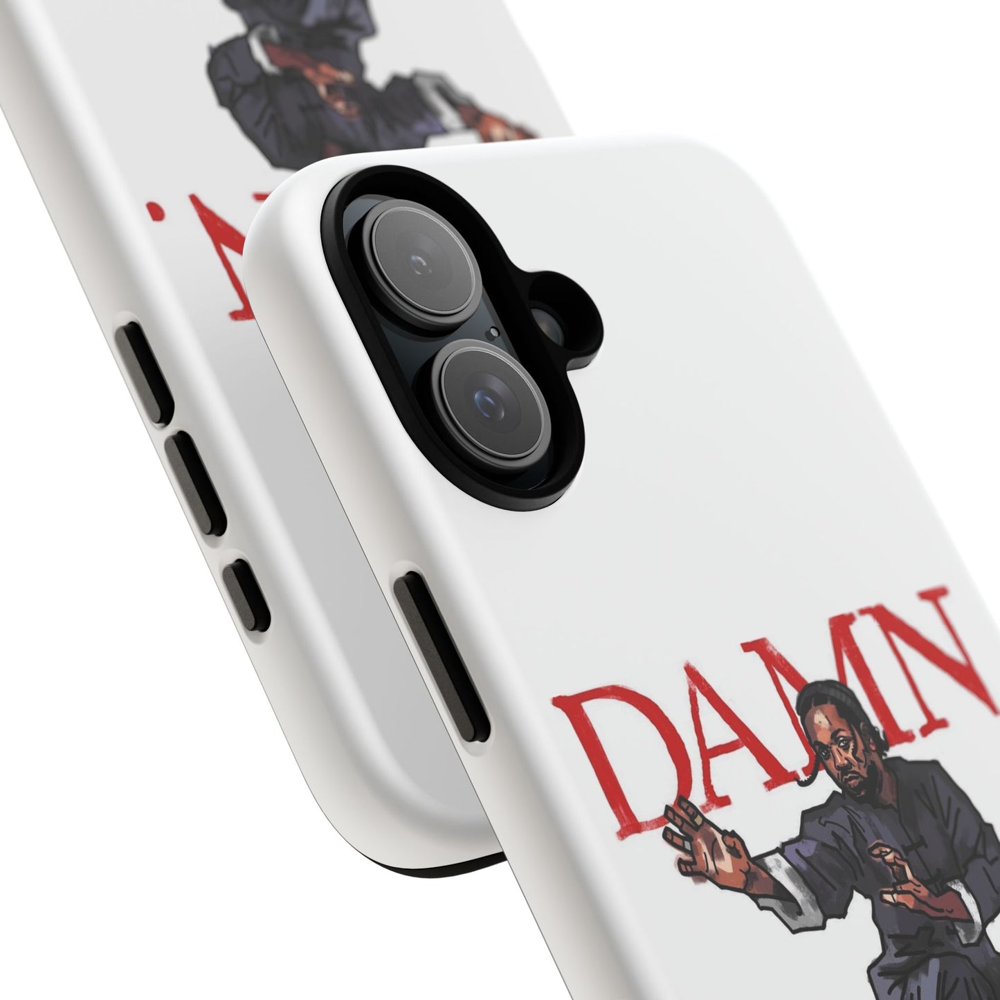Kendrick Lamar “Kung Fu Kenny” DAMN Album Tough Phone Case – Shockproof Dual Layer Cover