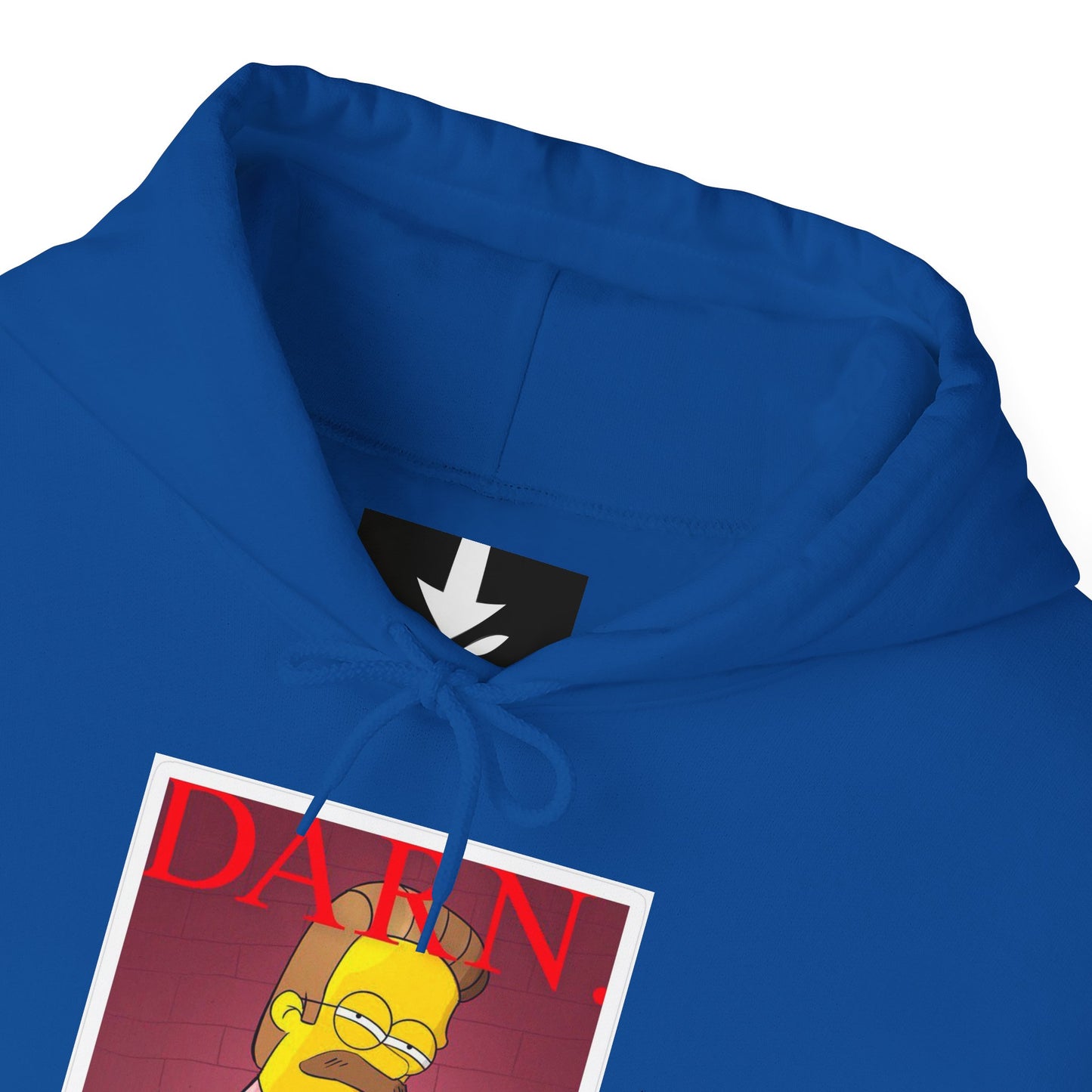 Kendrick Lamar X Simpsons "DARN" Ned Flanders Mashup Hoodie – Funny Rap Streetwear