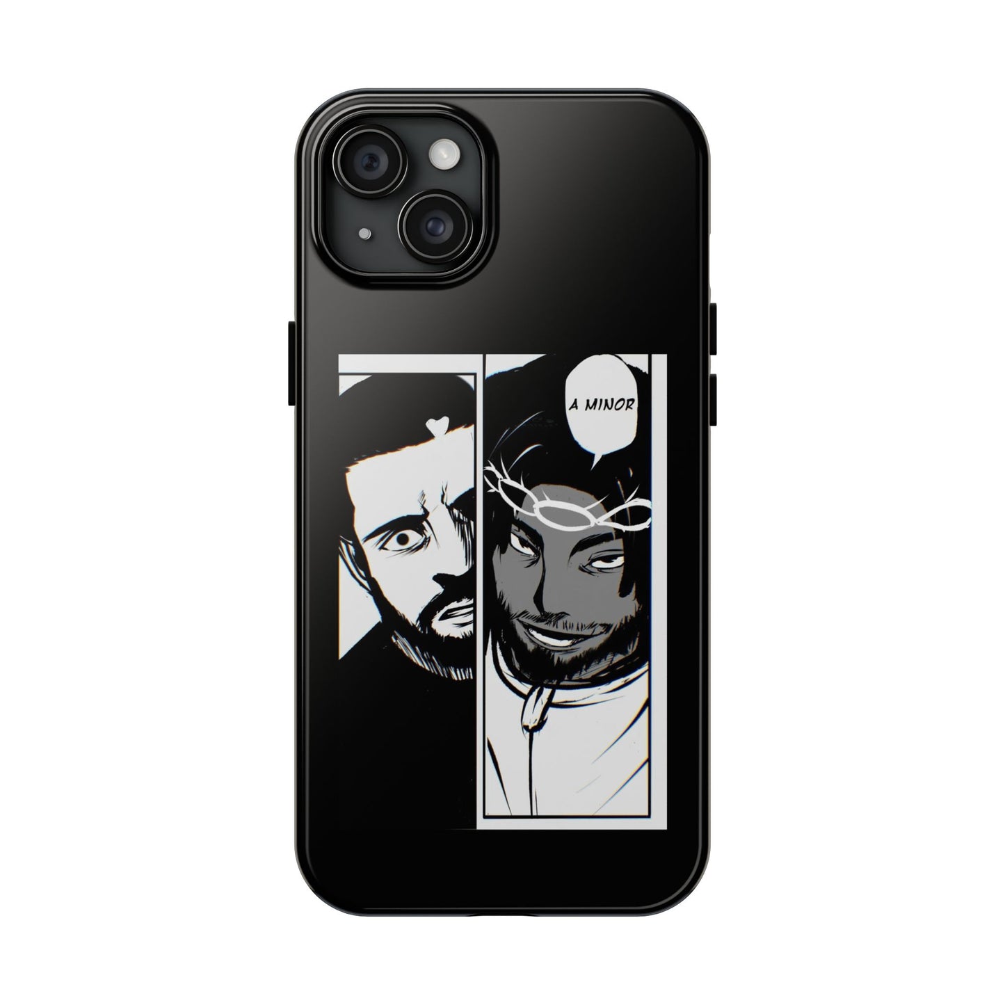 Kendrick Lamar Drake Anime Battle - Phone Case