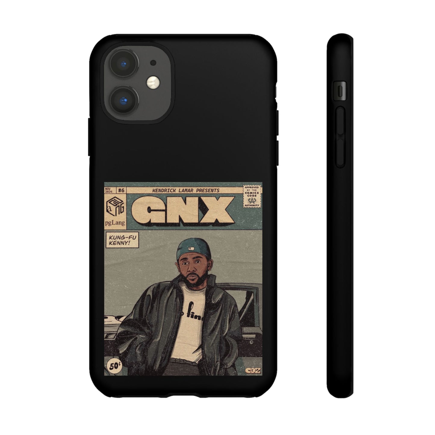 Kendrick Lamar "GNX" Comic Book Phone Case – Tough Shockproof Cover for iPhone, Samsung, & More