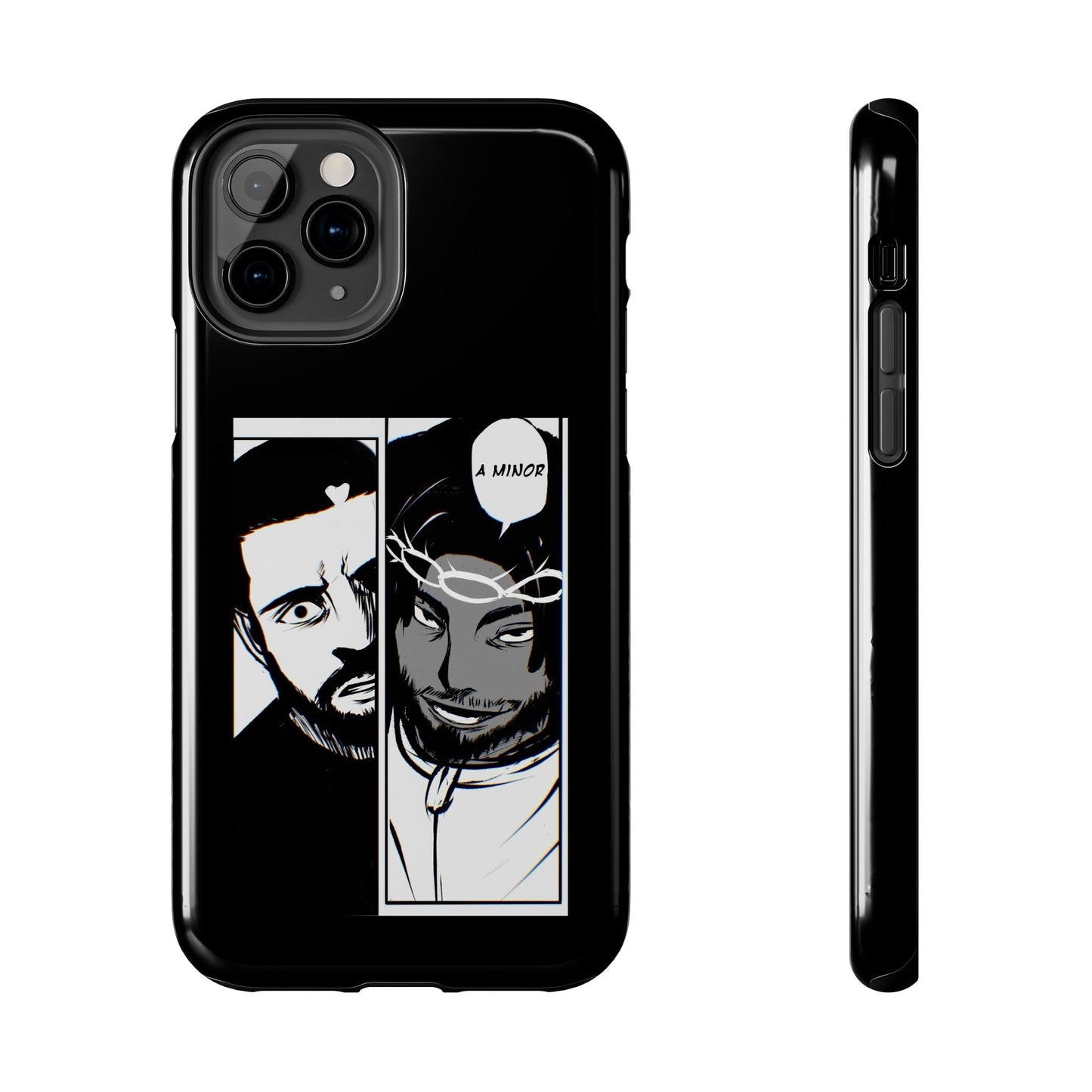 Kendrick Lamar Drake Anime Battle - Phone Case