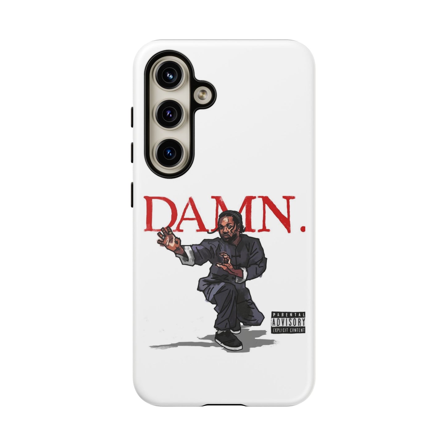 Kendrick Lamar “Kung Fu Kenny” DAMN Album Tough Phone Case – Shockproof Dual Layer Cover
