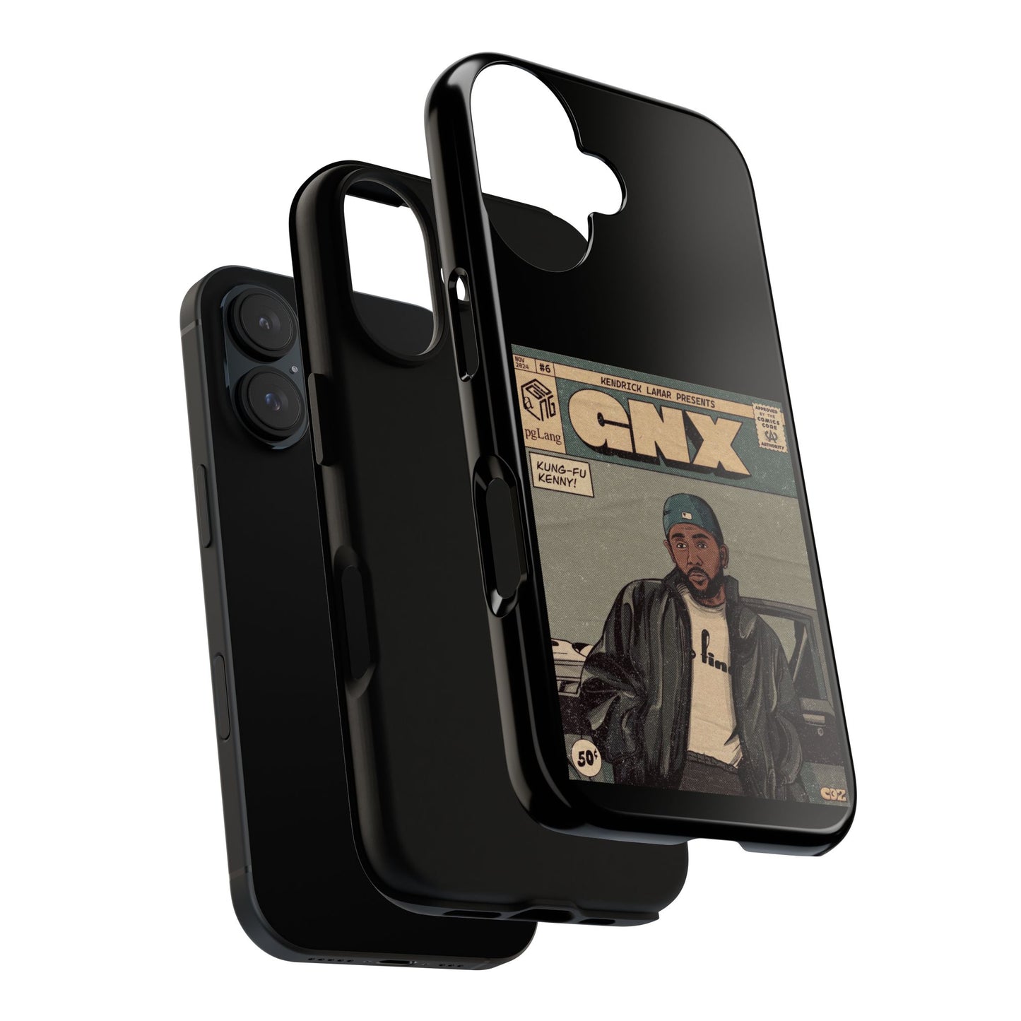 Kendrick Lamar "GNX" Comic Book Phone Case – Tough Shockproof Cover for iPhone, Samsung, & More