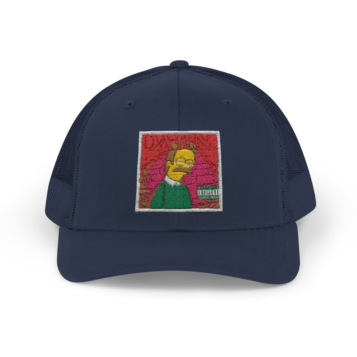 Kendrick Lamar X Simpsons 'Darn' Ned Flanders Mashup - Snapback Cap
