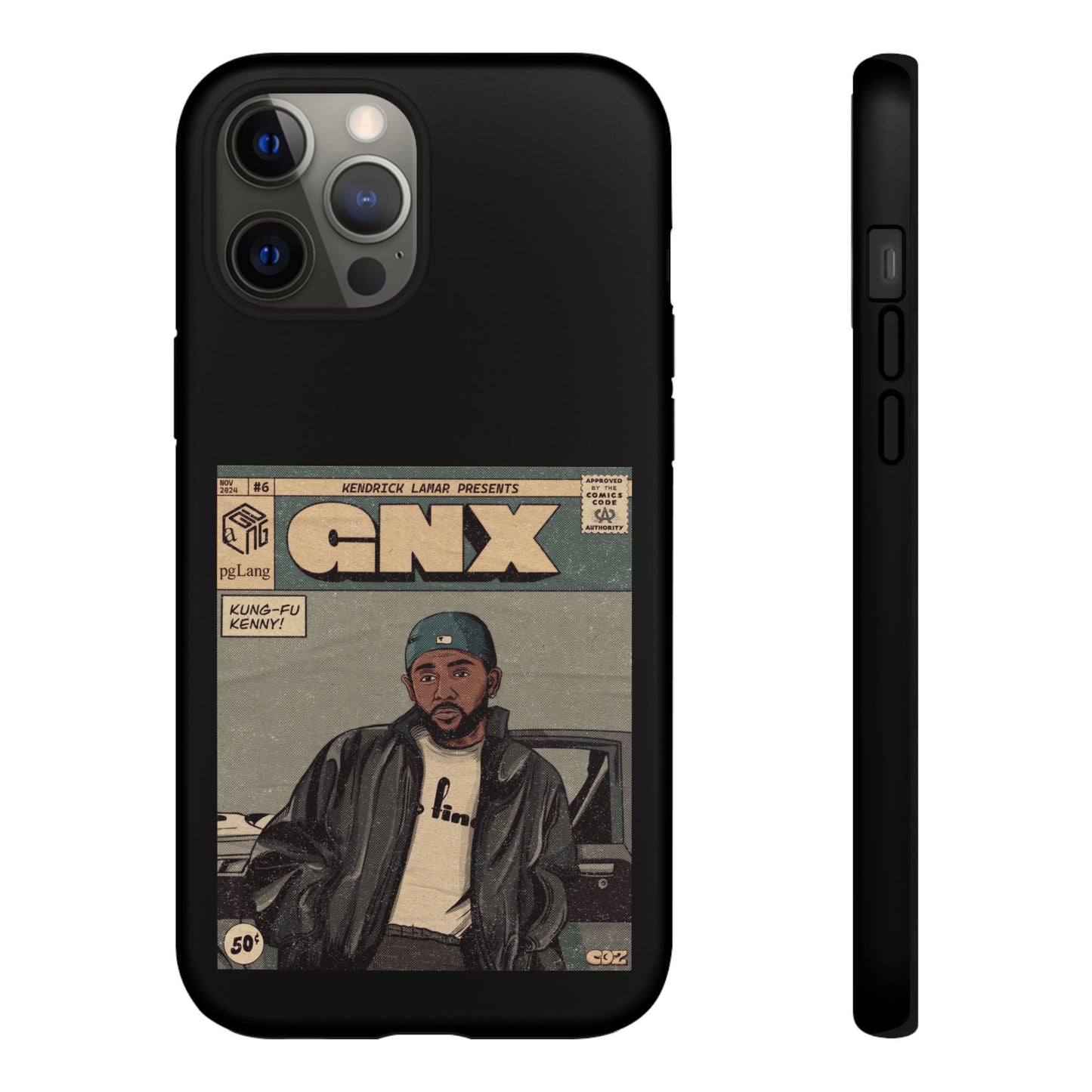 Kendrick Lamar "GNX" Comic Book Phone Case – Tough Shockproof Cover for iPhone, Samsung, & More