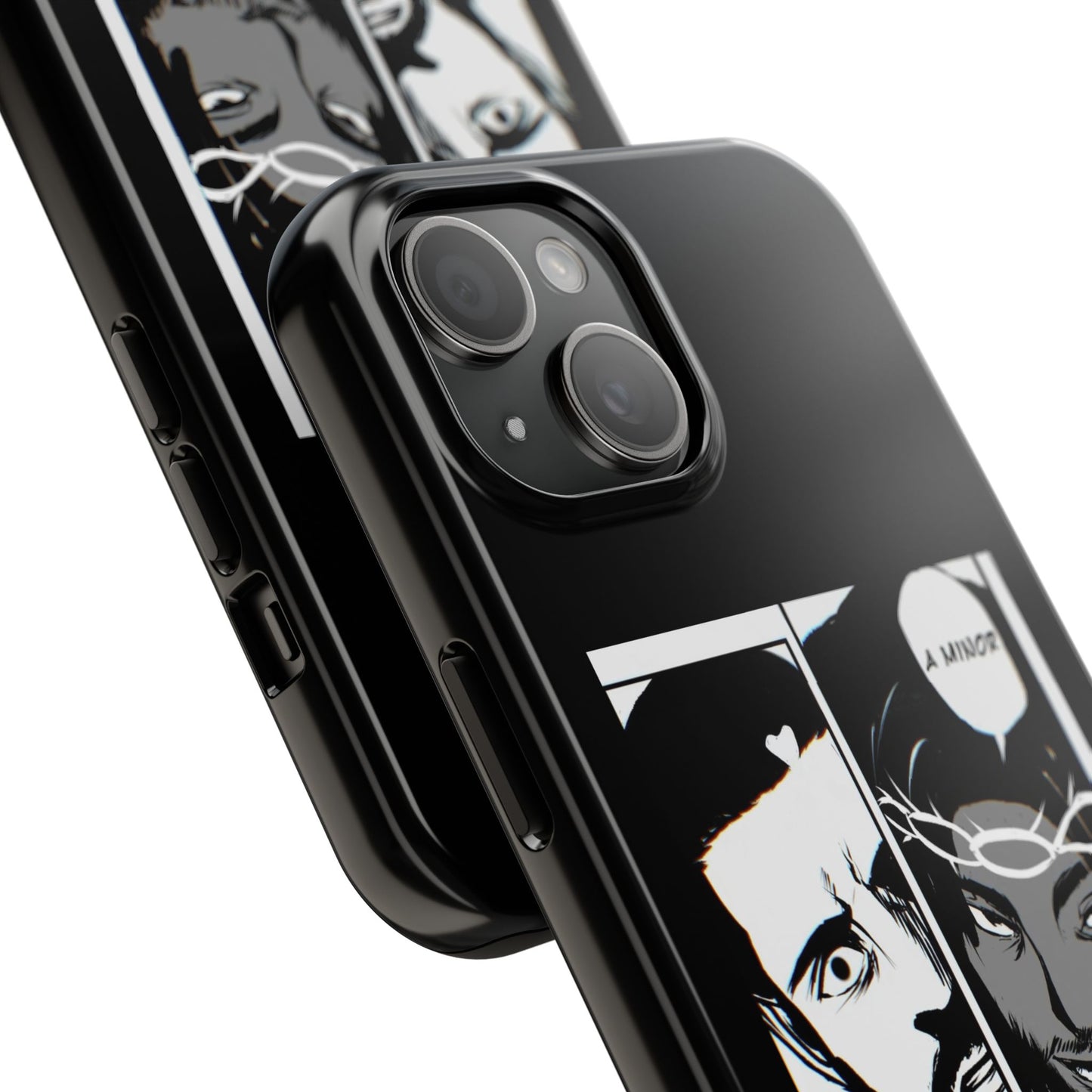 Kendrick Lamar Drake Anime Battle - Phone Case