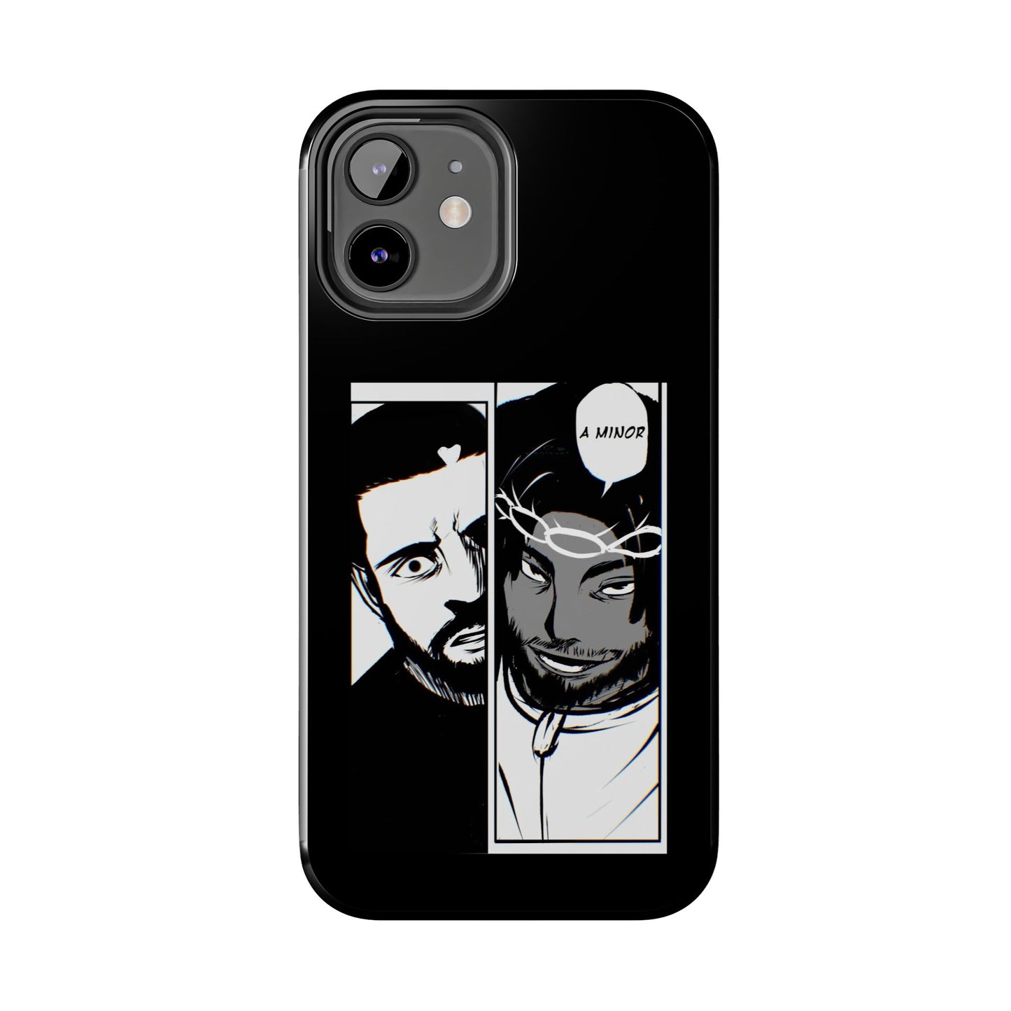 Kendrick Lamar Drake Anime Battle - Phone Case
