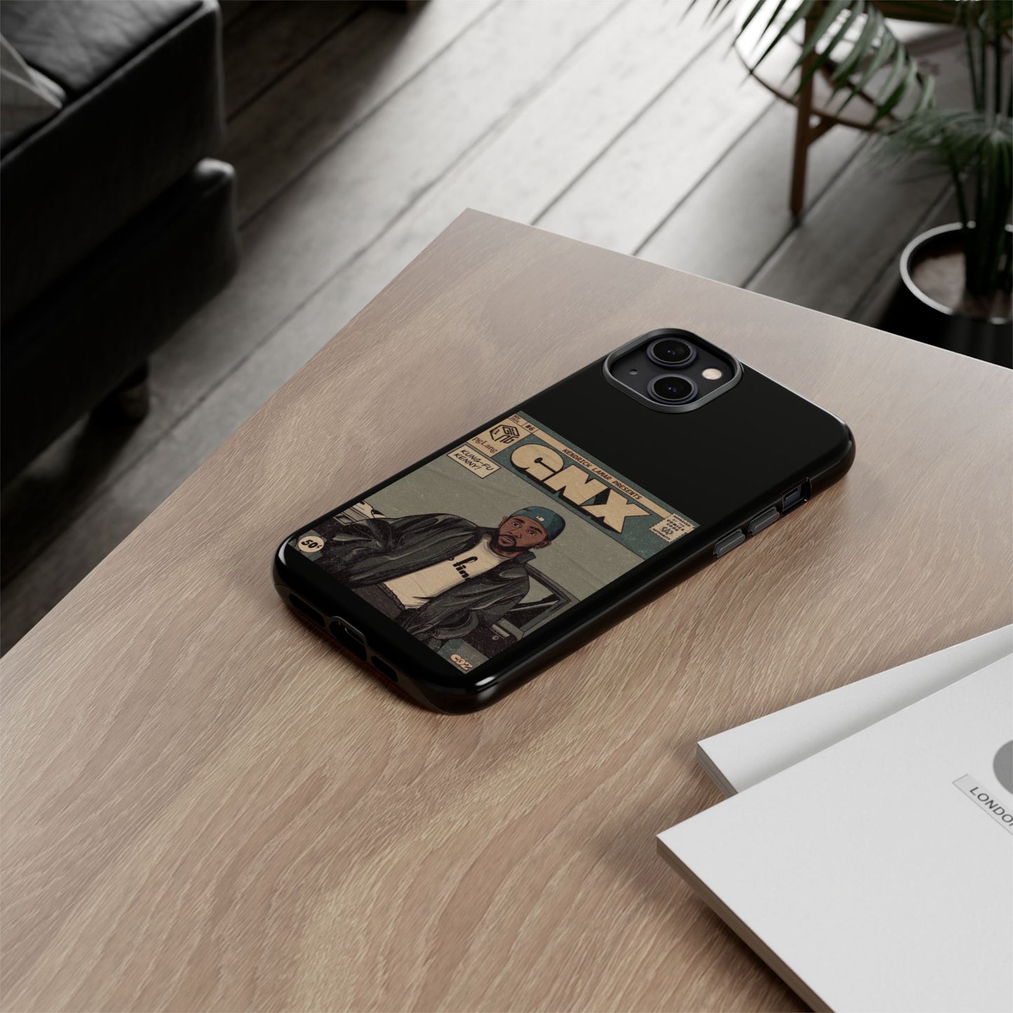 Kendrick Lamar "GNX" Comic Book Phone Case – Tough Shockproof Cover for iPhone, Samsung, & More
