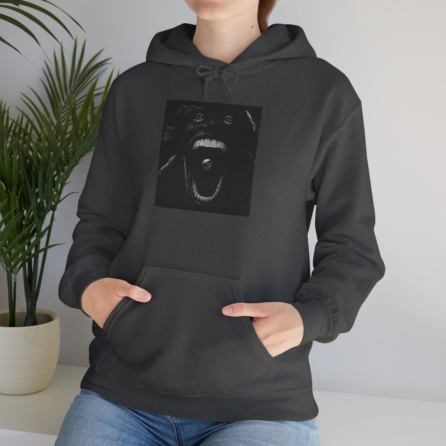 67 Meme Monster Hoodie — Scary Pullover for Meme Fans & Horror Lovers - Creepy