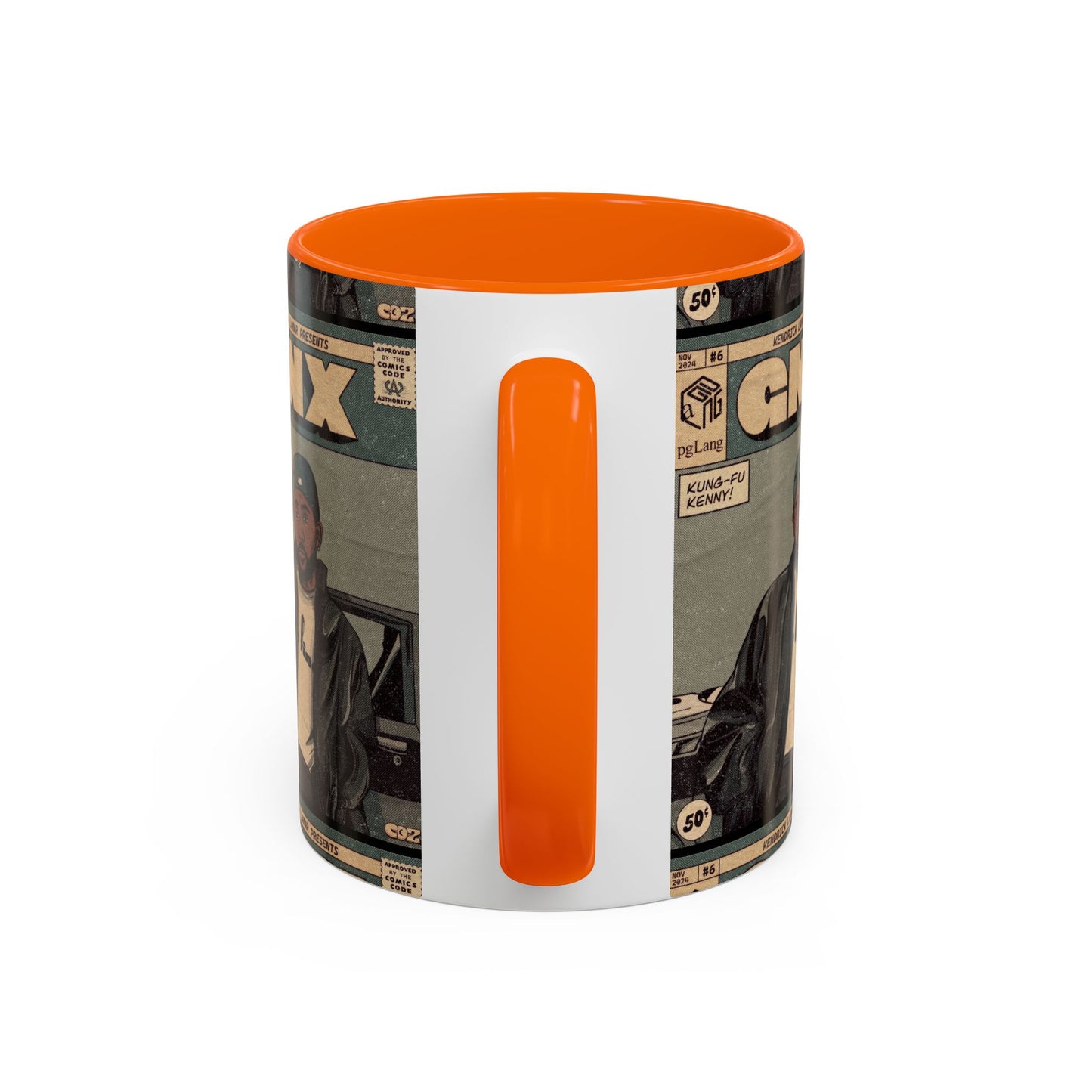 Kendrick Lamar "GNX" Comic Cover Mug – Hip-Hop Art Coffee Cup, Gift for Music Fans