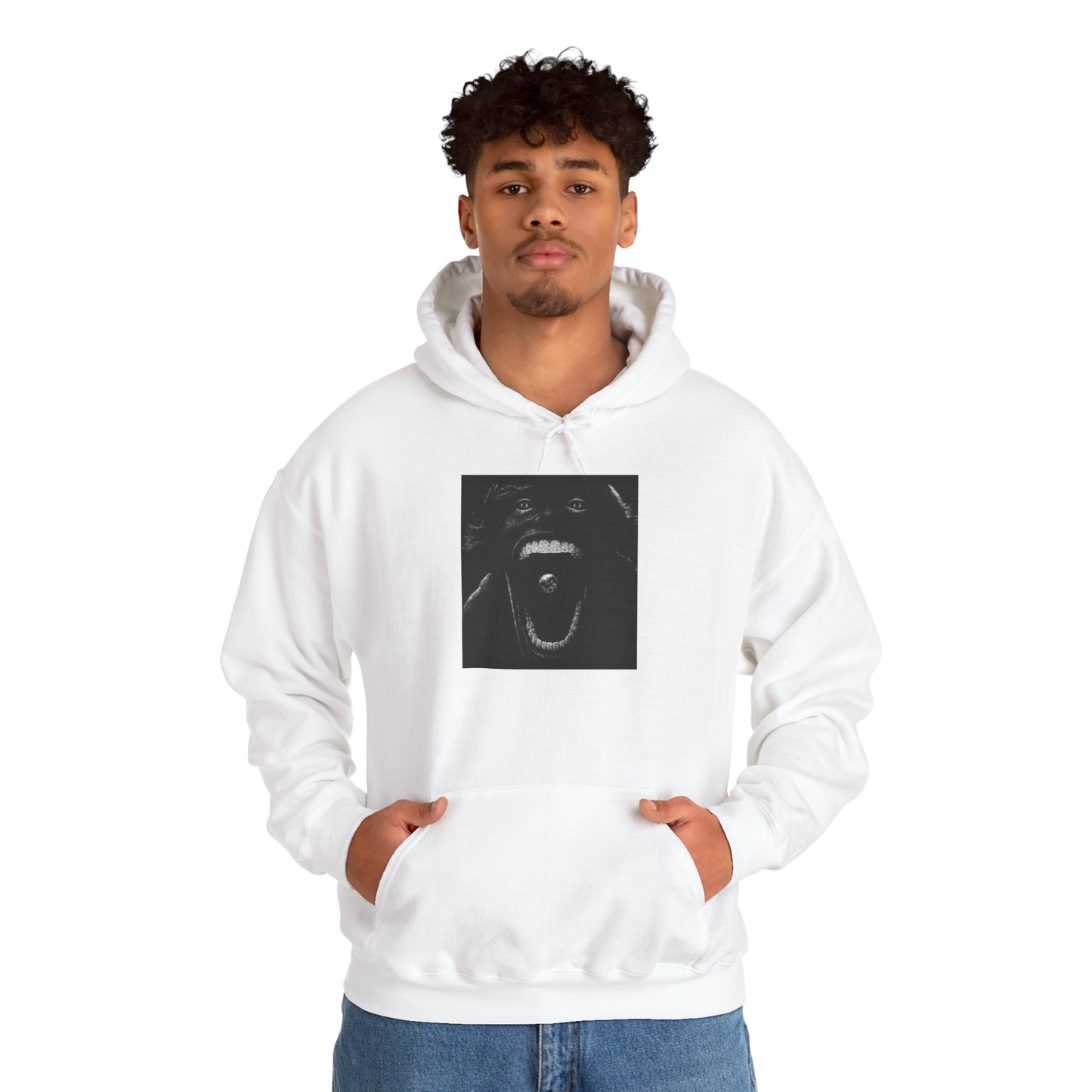 67 Meme Monster Hoodie — Scary Pullover for Meme Fans & Horror Lovers - Creepy