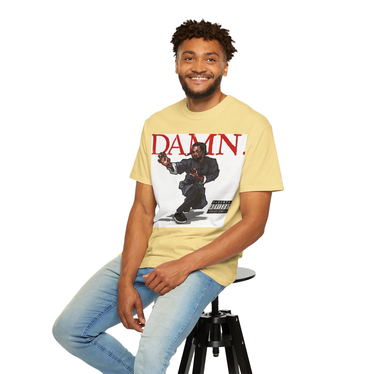 Kendrick Lamar "Kung Fu Kenny" "Damn" Album - T-shirt